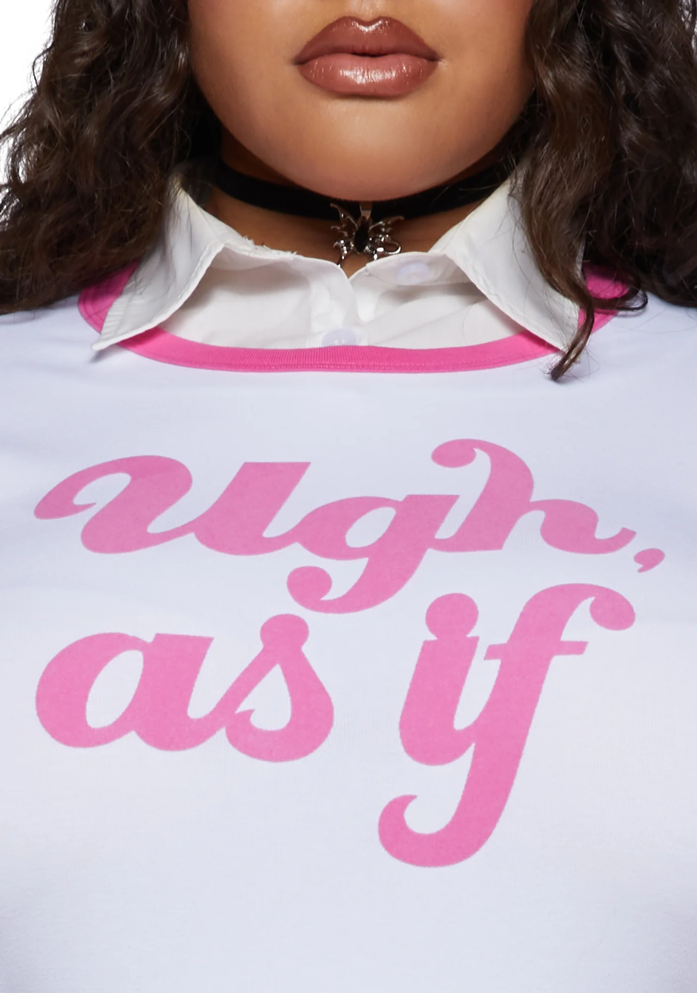 Plus Get Off Of Me Baby Tee - Image 5