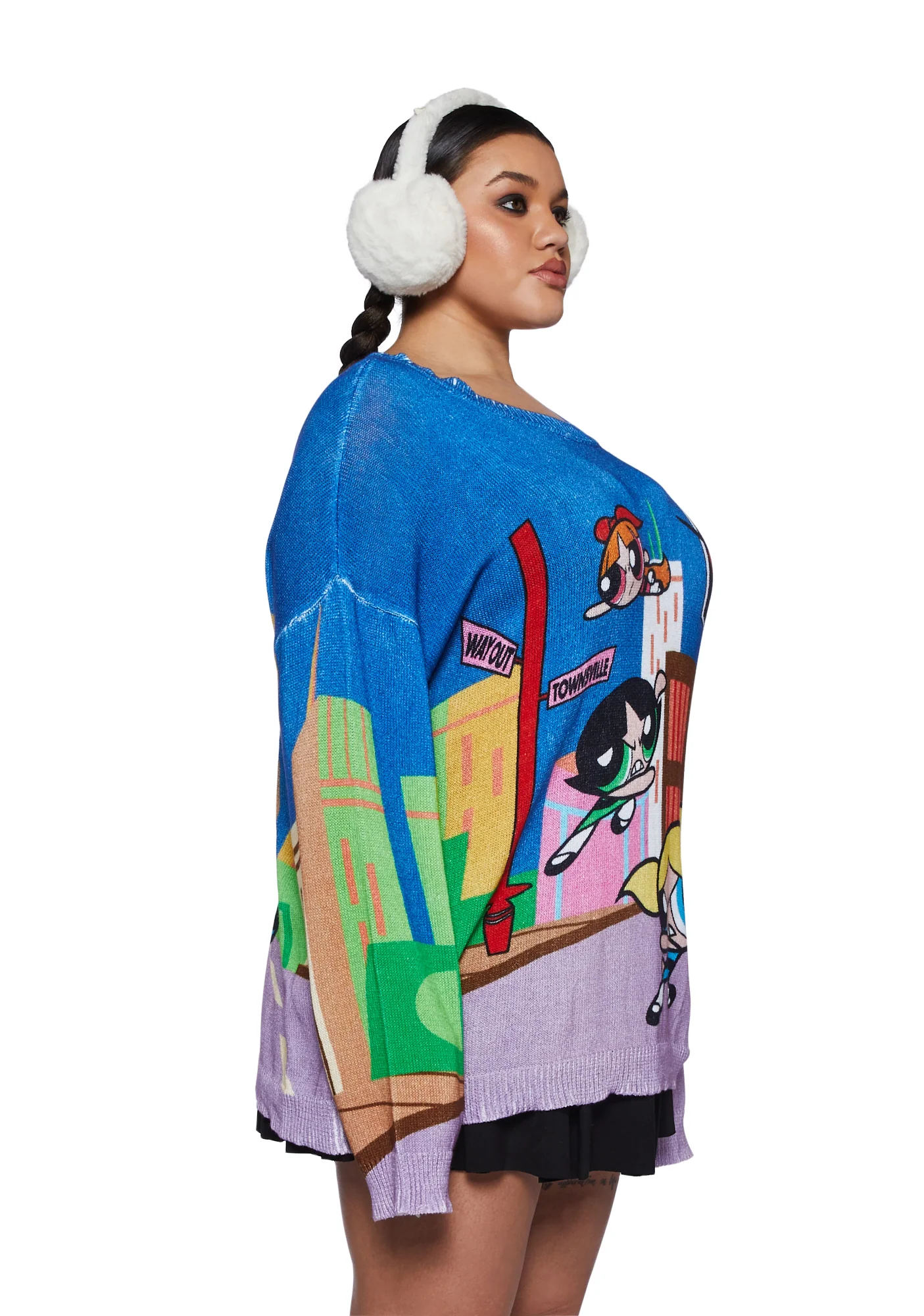Plus Go Girls Oversized Sweater - Image 3
