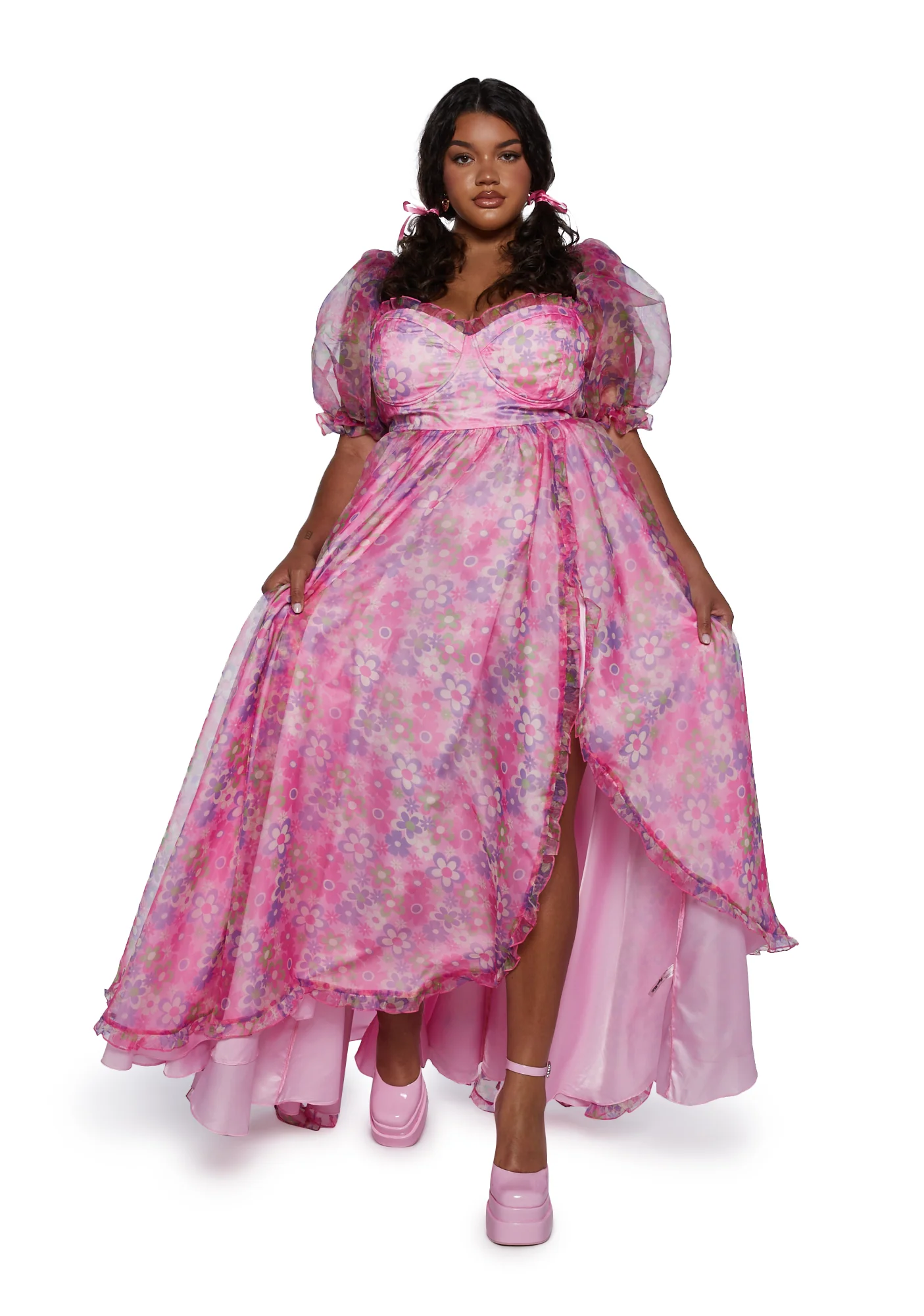 Plus Growin' Pretty Maxi Dress - Image 5