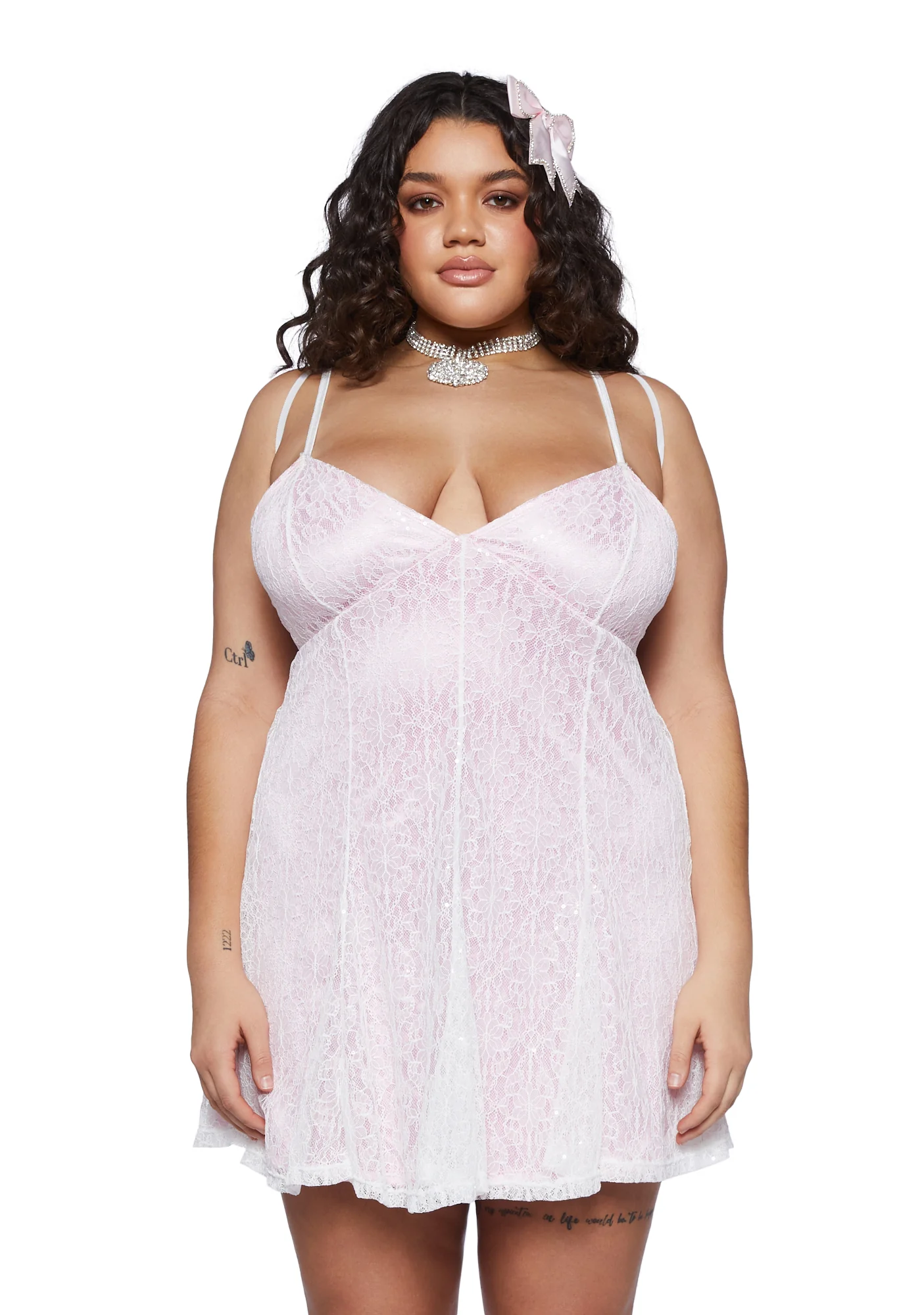 Plus Earth Angel Dress And Wings Set - Image 2