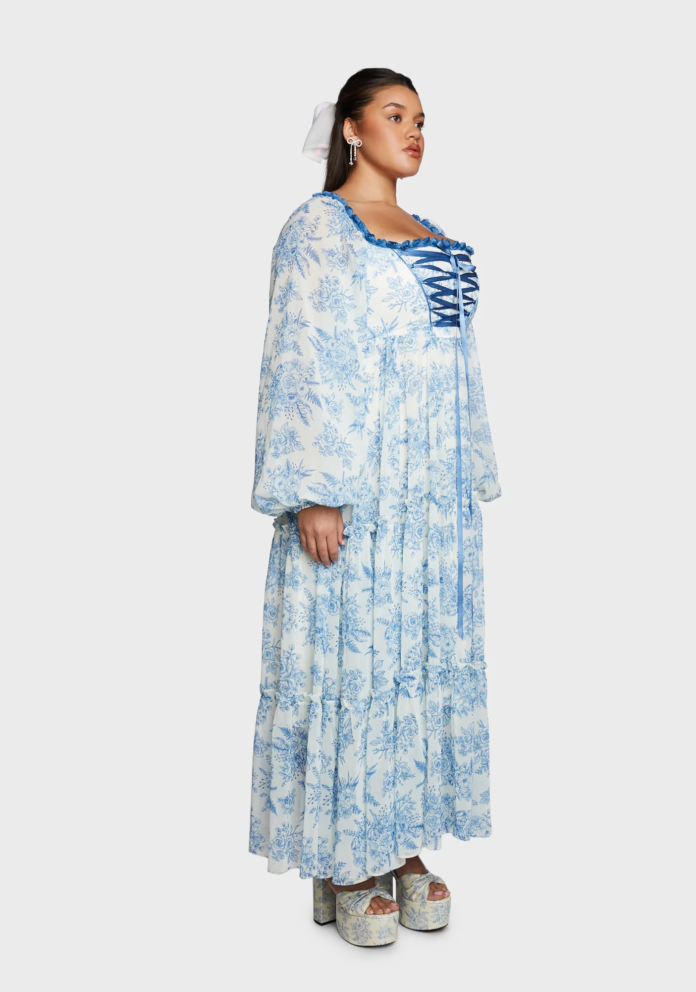Plus Holding Court Maxi Dress - Image 3