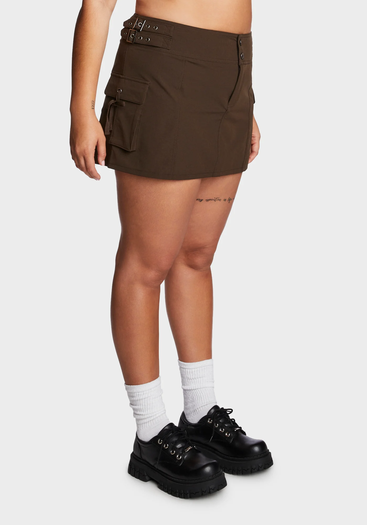 Plus Identity Reset Cargo Skirt - Image 3