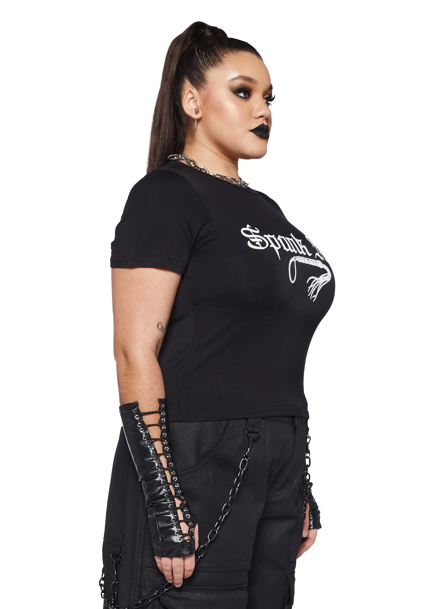 Plus Indulge Me Baby Tee - Image 3