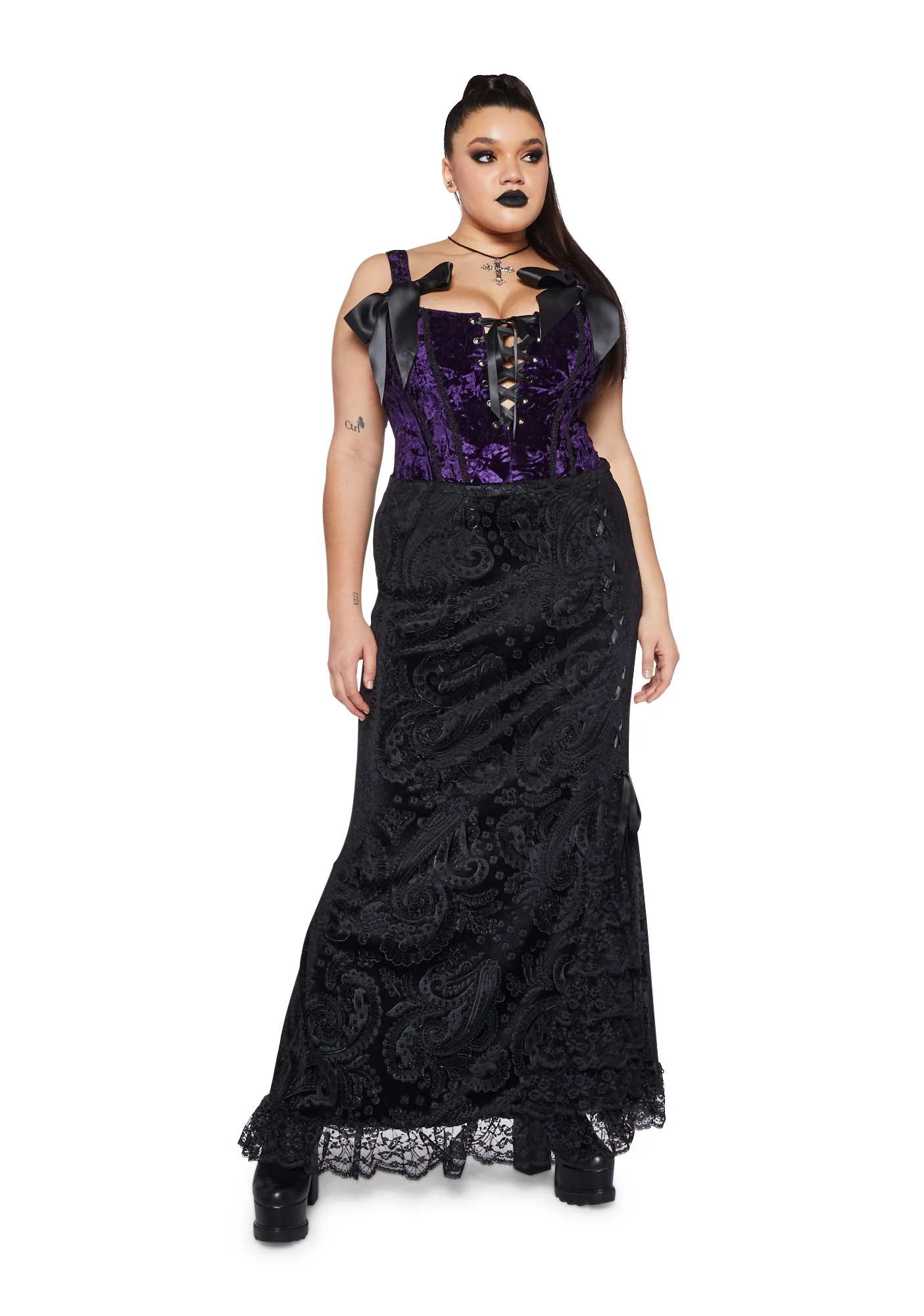 Plus Jaded Mystique Corset Top - Image 5