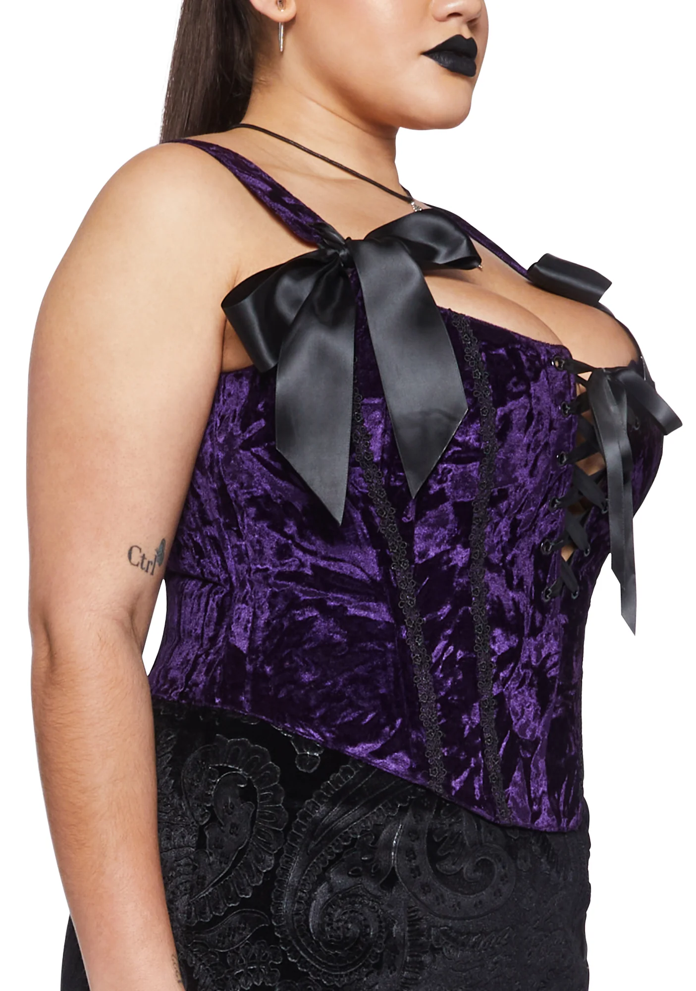 Plus Jaded Mystique Corset Top - Image 6