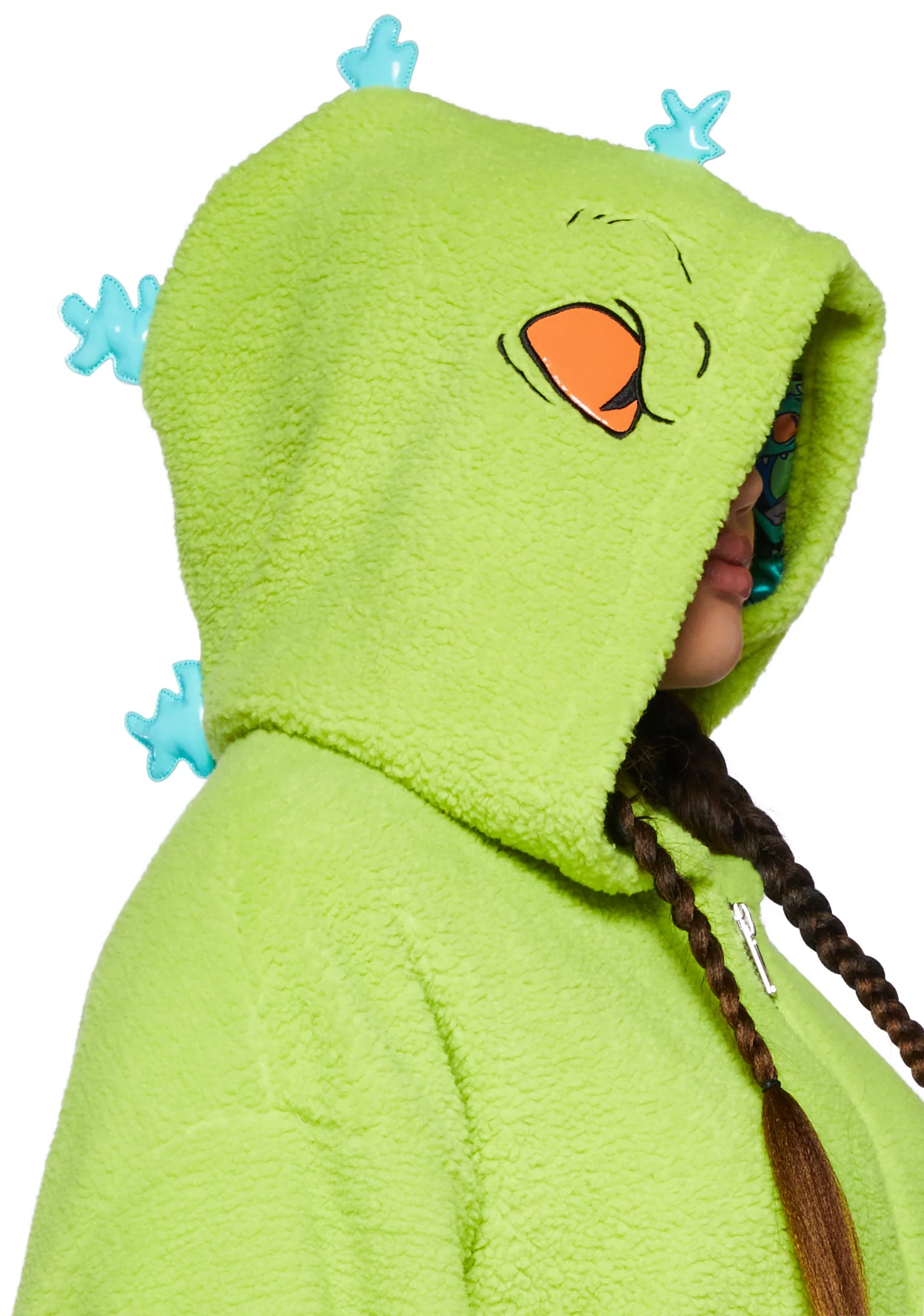 Plus Larger Than Life Reptar Fuzzy Jacket - Image 5