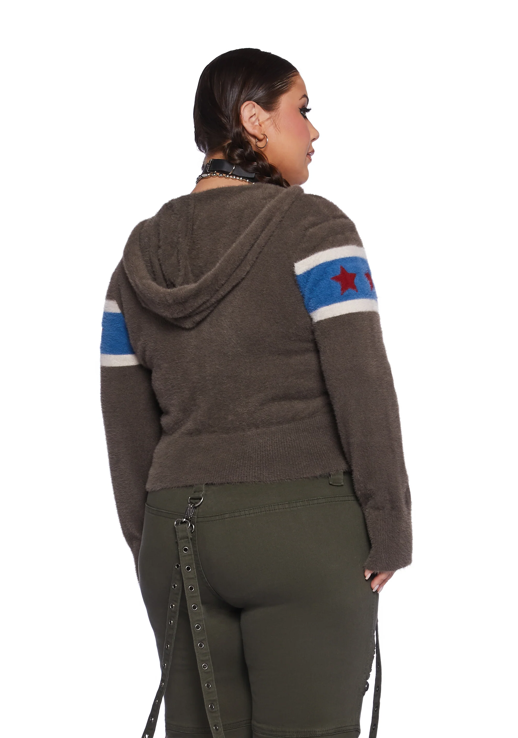 Plus Let’s Ditch Fuzzy Hoodie - Image 4