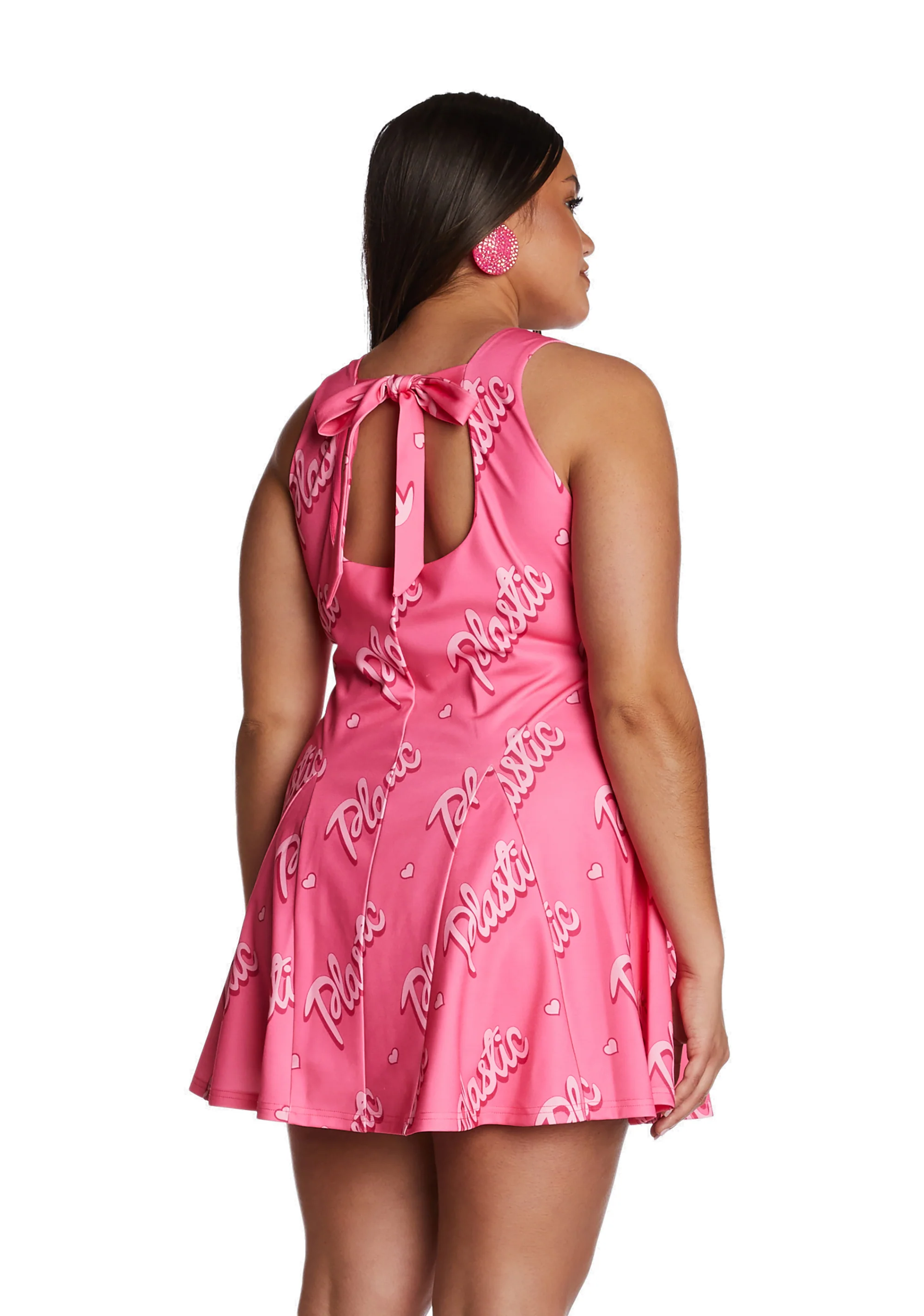 Plus Life Is Plastic Mini Dress - Image 4