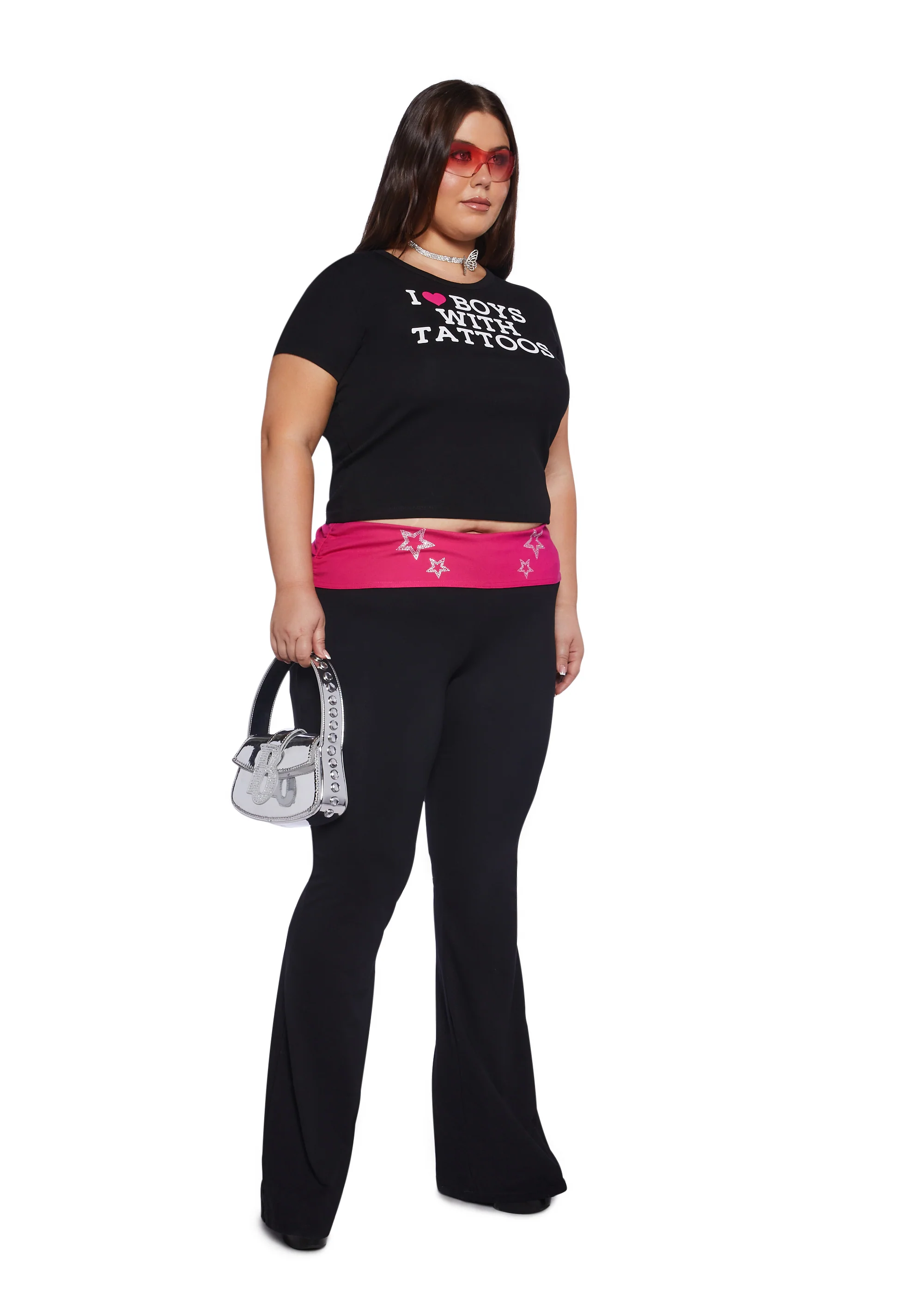 Plus Lindsey Star Leggings - Image 3