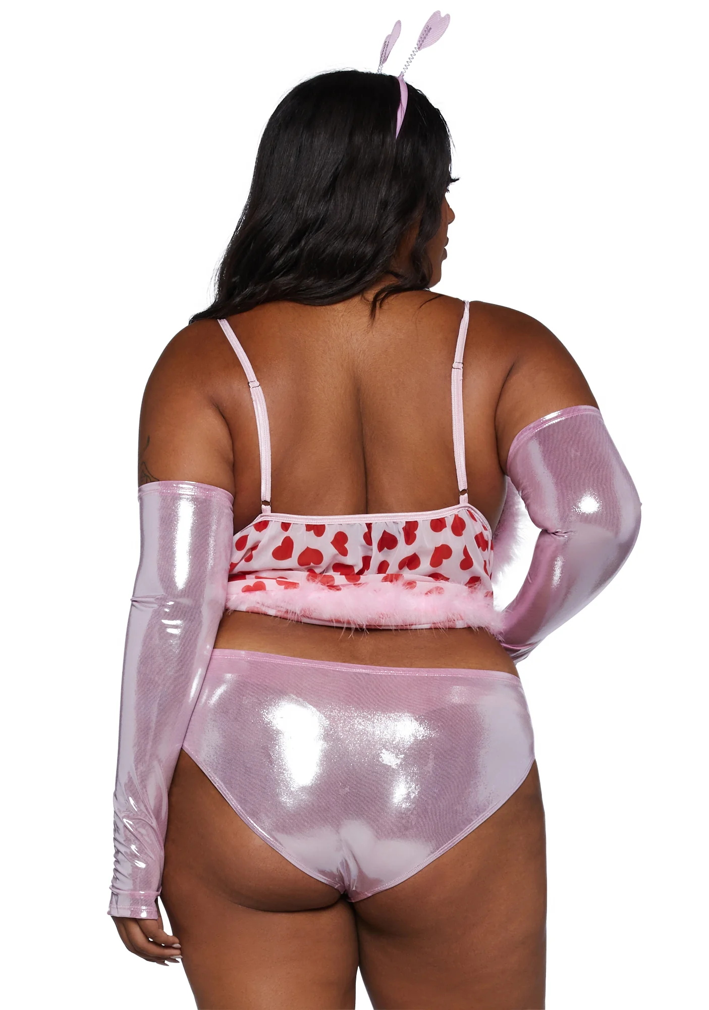 Plus Make U Mine Cupid Costume - Pink - Image 7