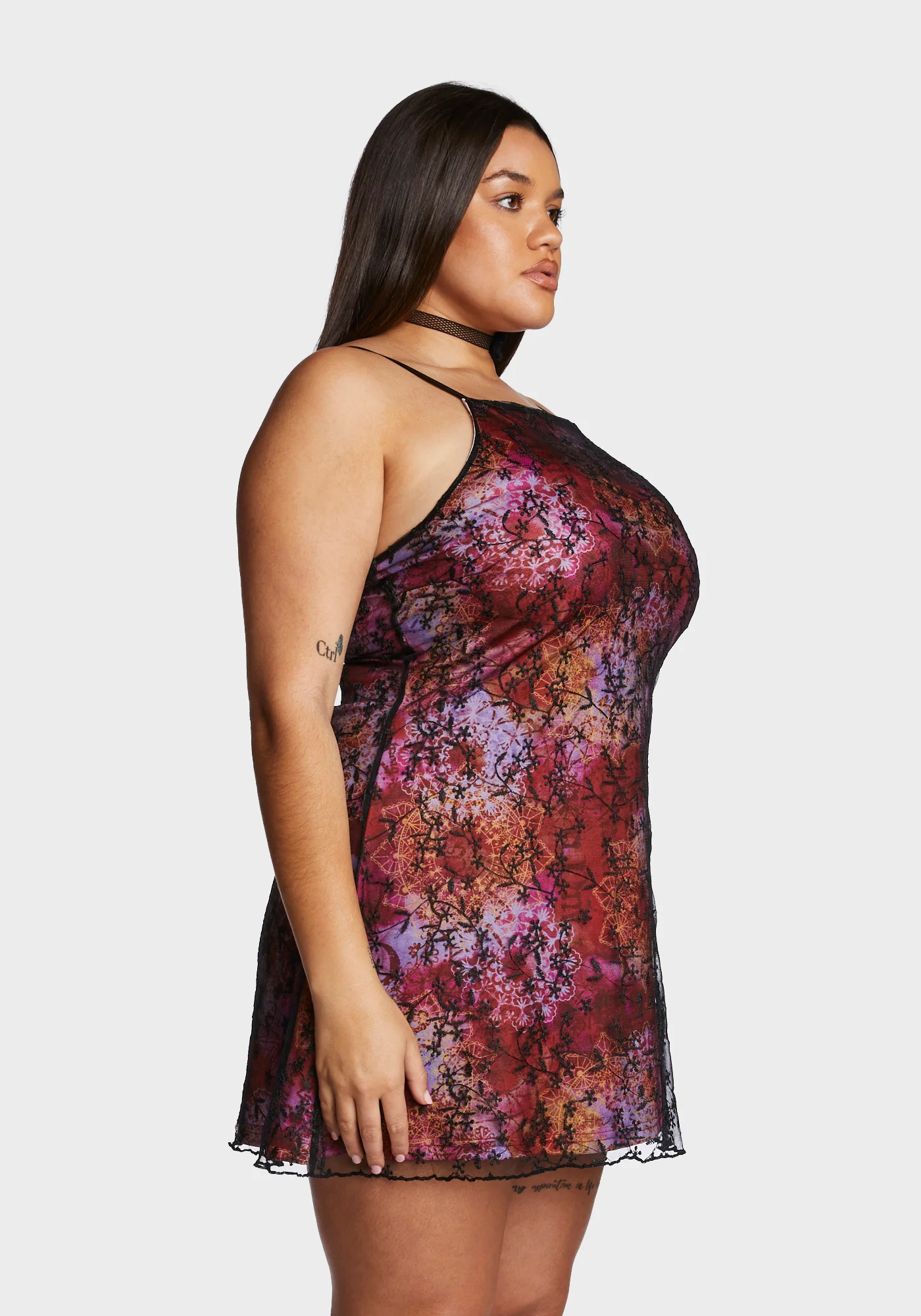 Plus Melting Pot Mini Dress - Image 3