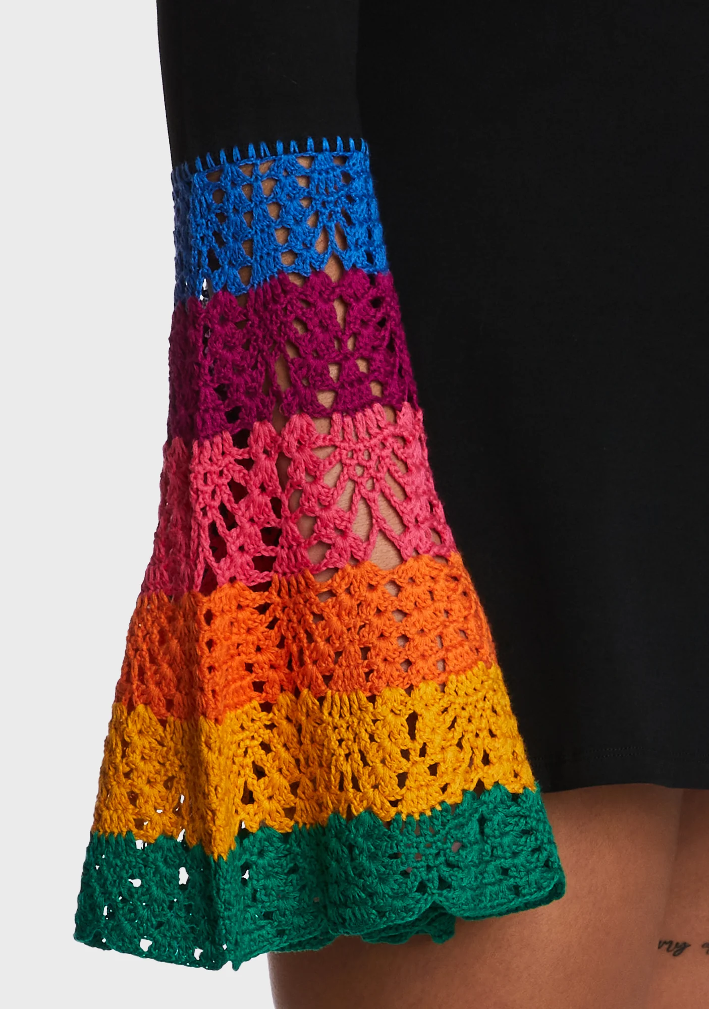 Plus Messing With Magic Bell Sleeve Dress - Image 6