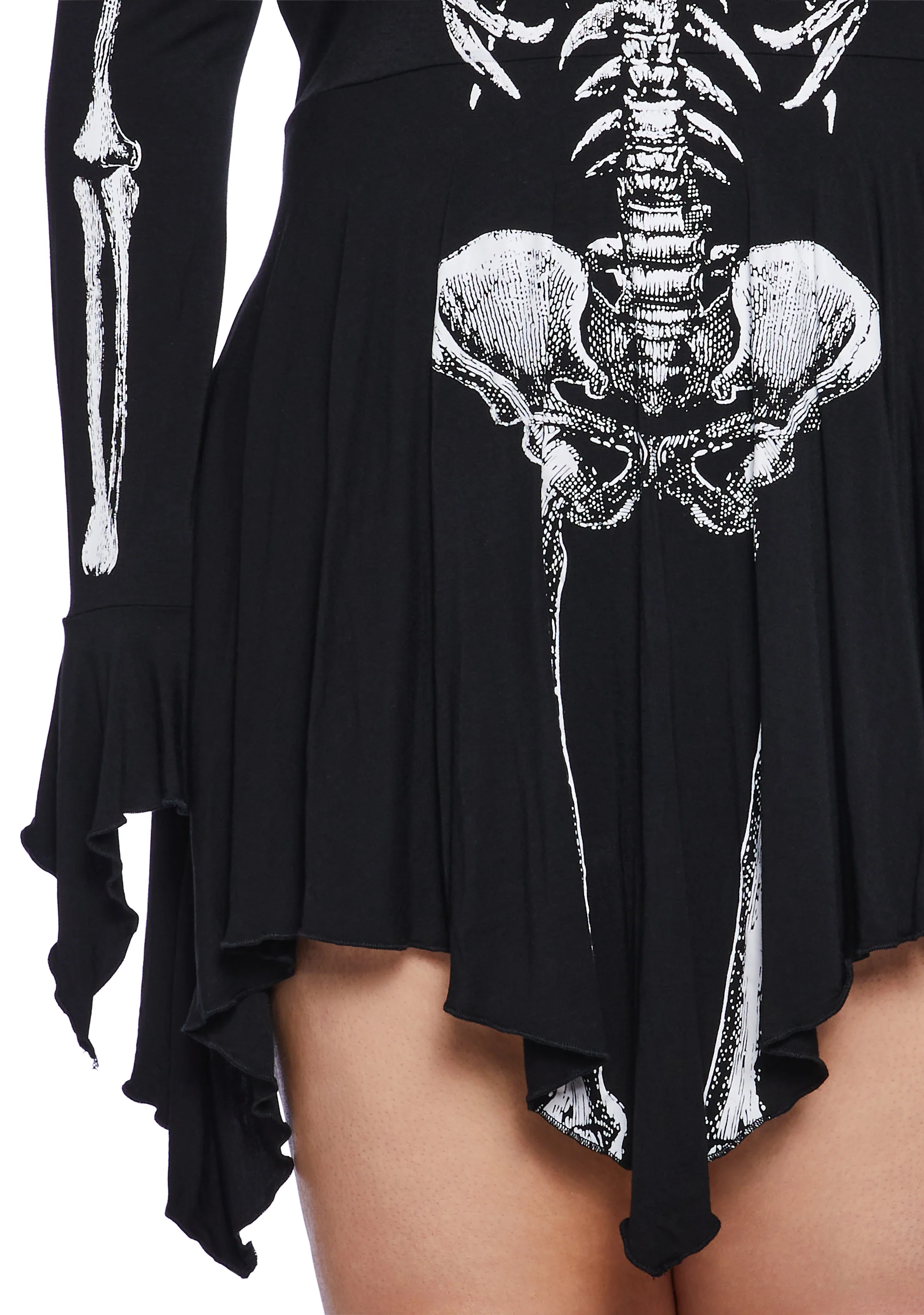 Plus Midnight Haunt Mini Dress - Image 5