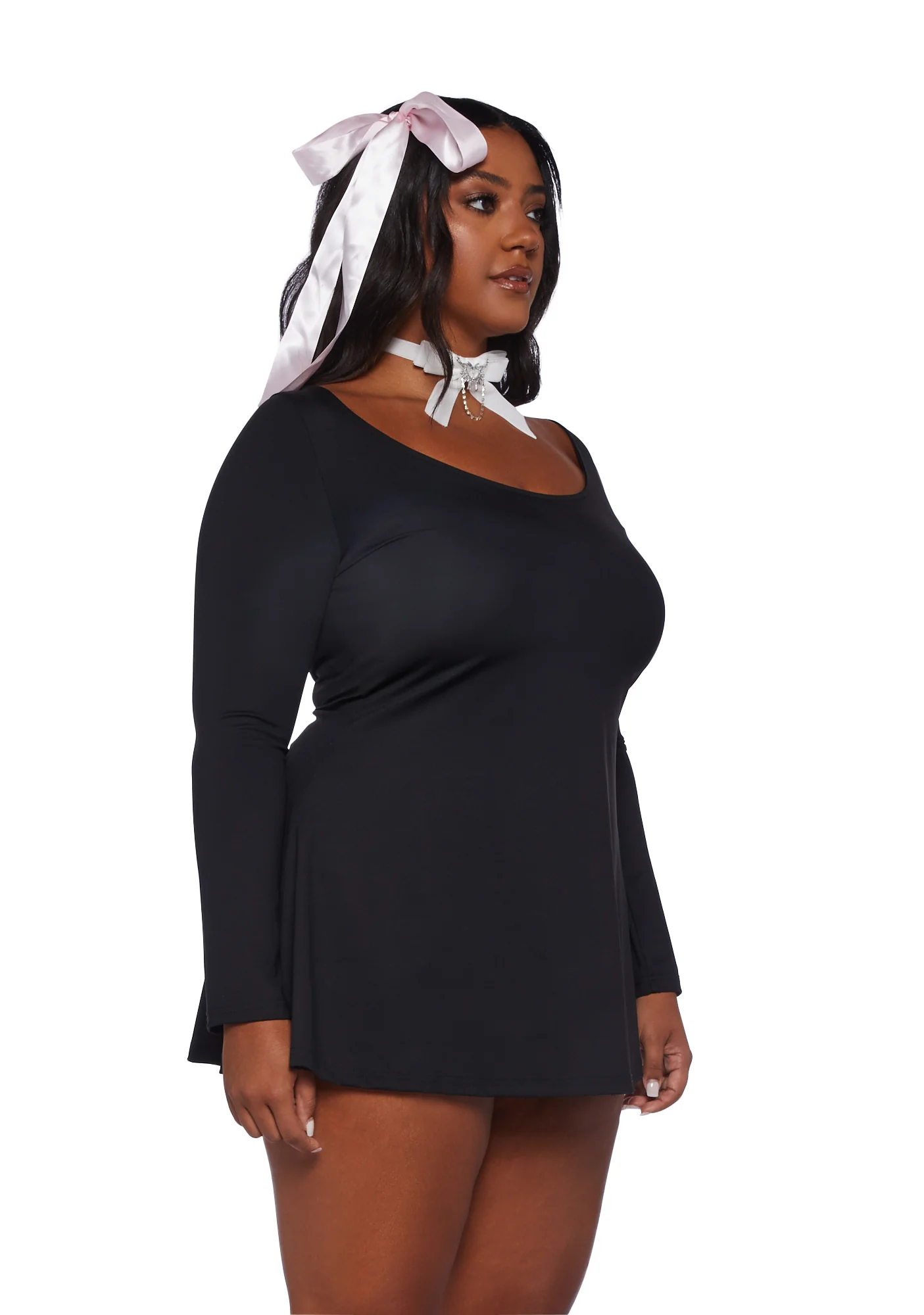 Plus Miss Thing Mini Dress - Image 3