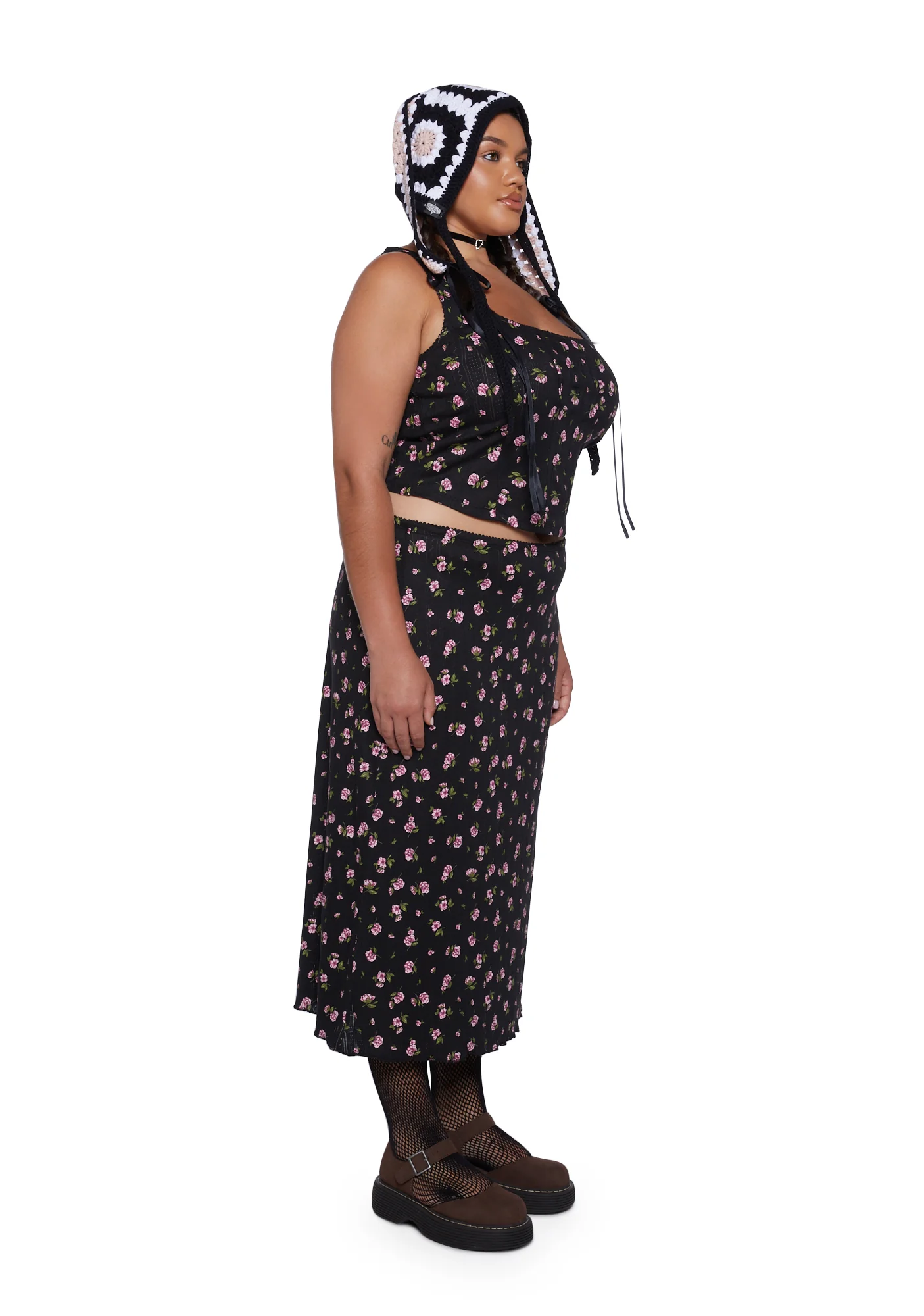 Plus Morning Dew Skirt Set - Image 3