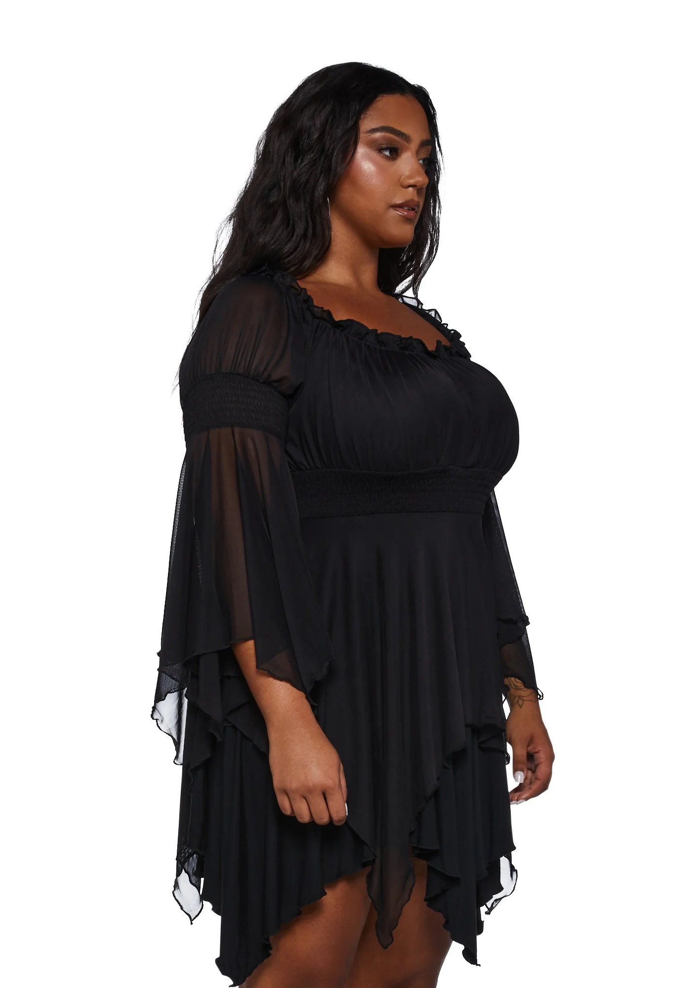 Plus Musical Odyssey Mini Dress - Image 3