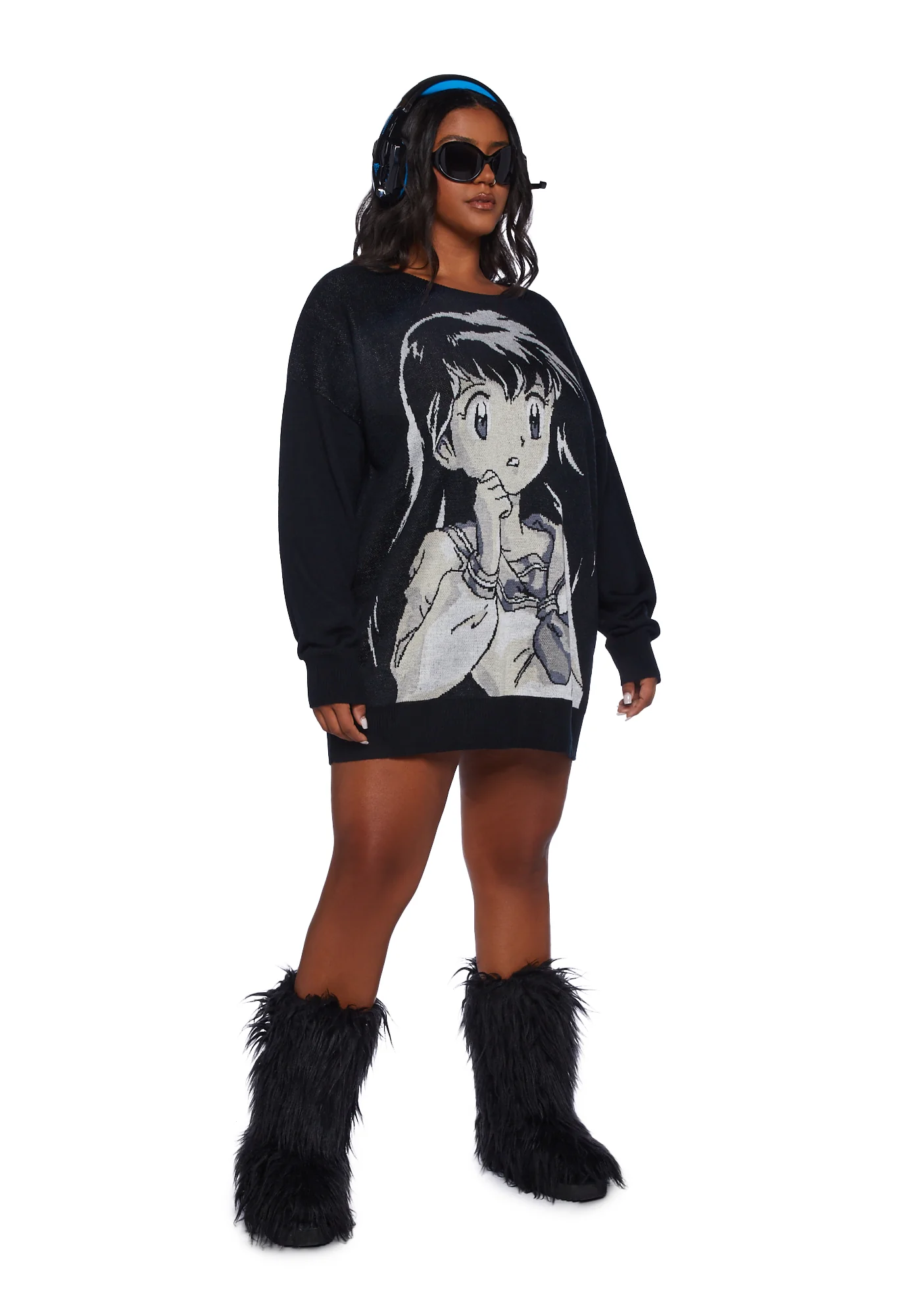 Plus My Beloved One Oversized Sweater - Image 2