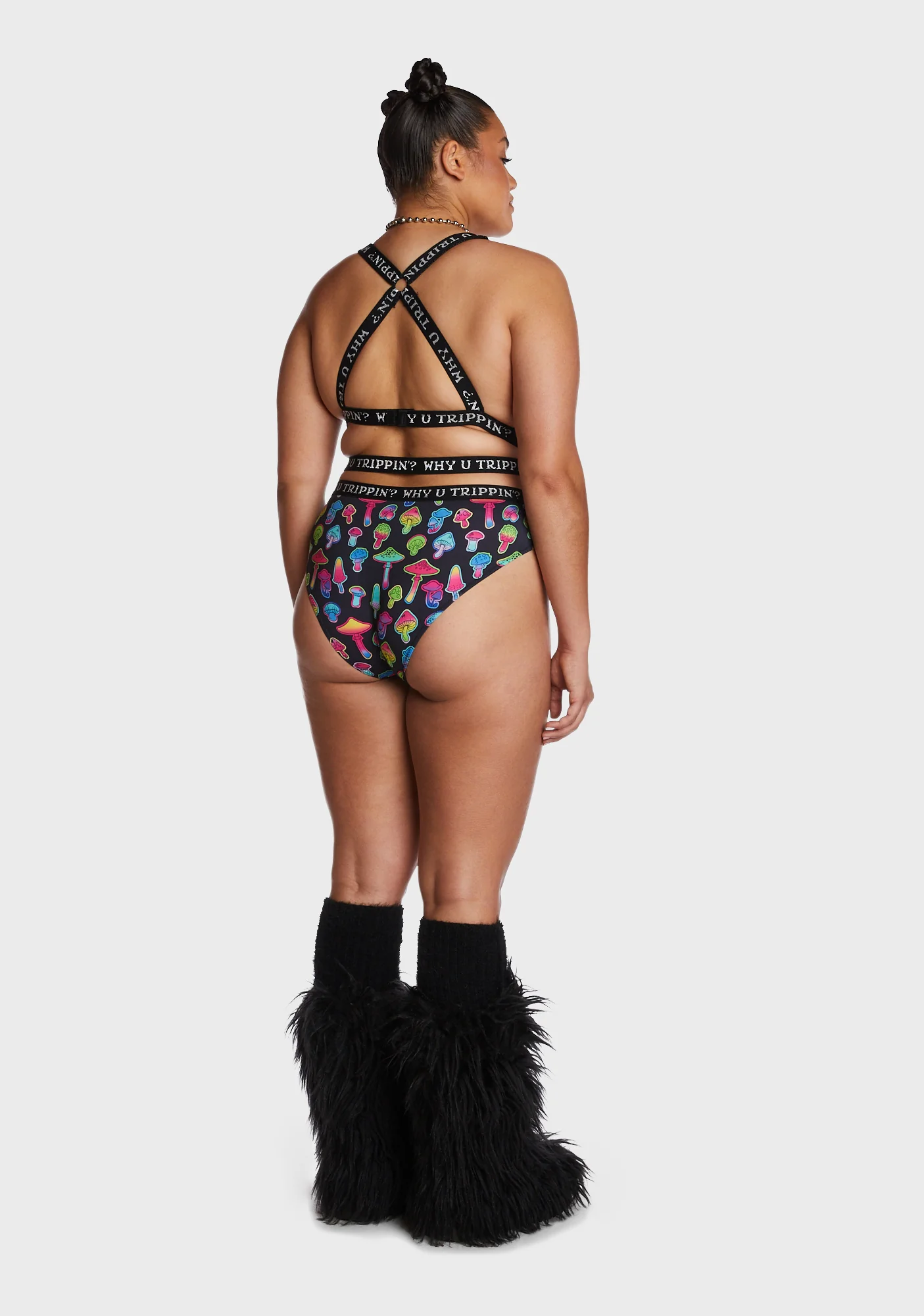 Plus Mystic Mirage Lingerie Set - Image 4