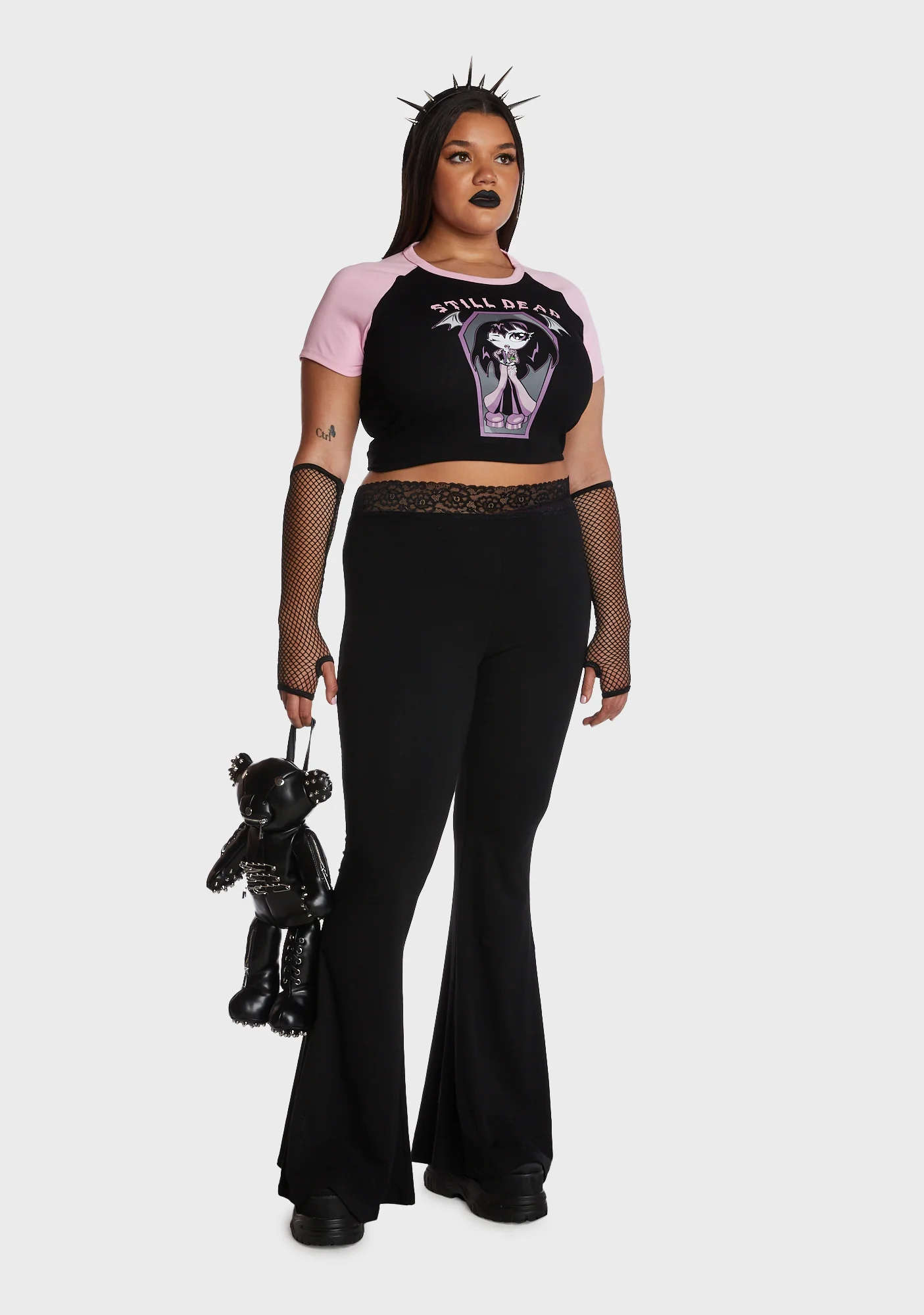 Plus New Endeavors Flared Leggings - Image 2