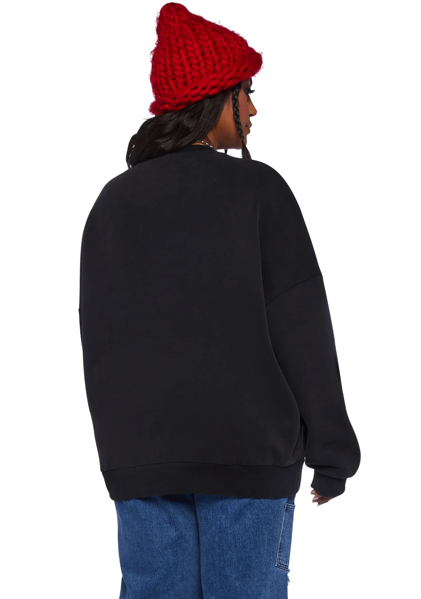 Plus New Nightmares Oversized Sweatshirt - Image 4