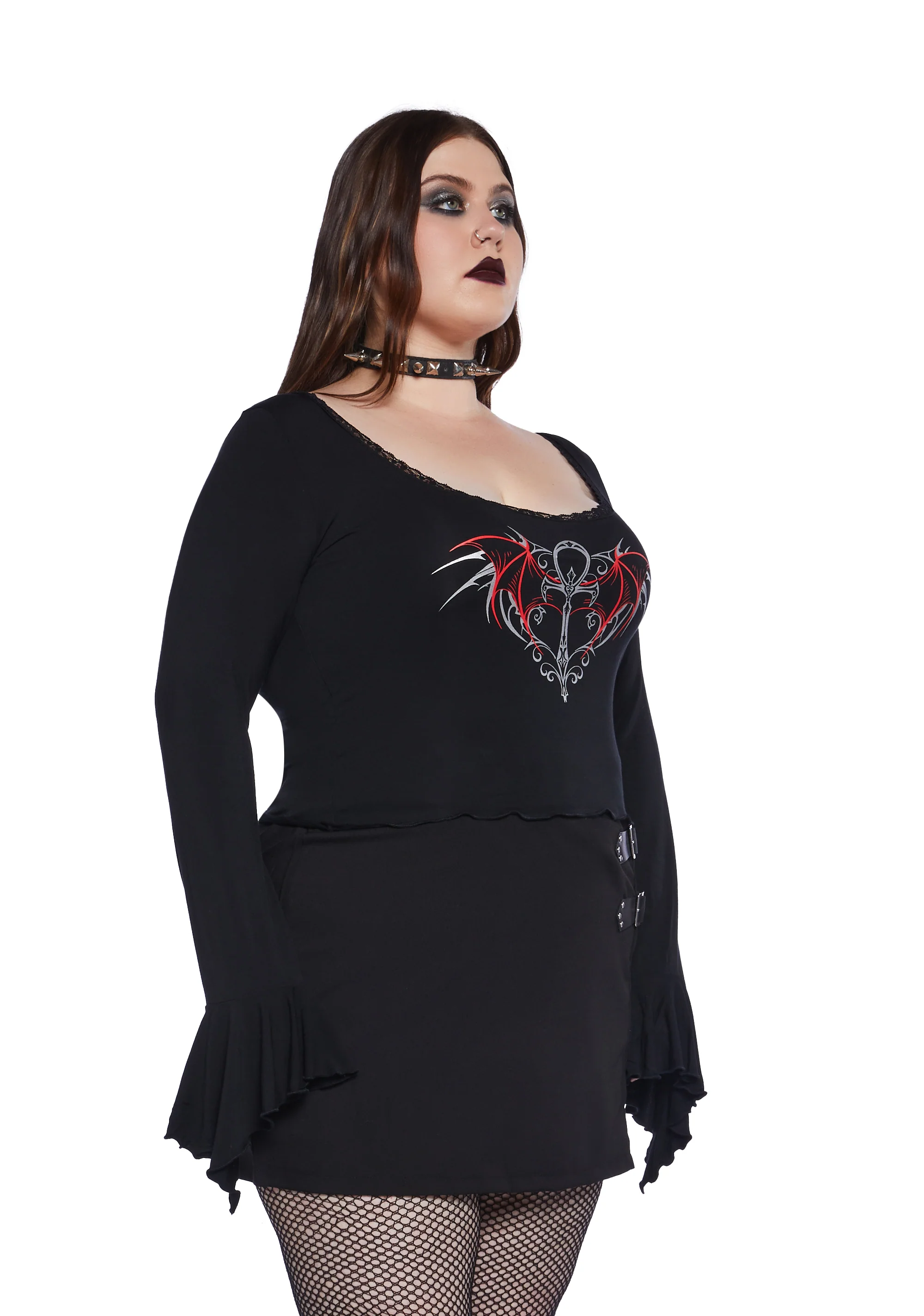 Plus No Reflection Long Sleeve Top - Image 3