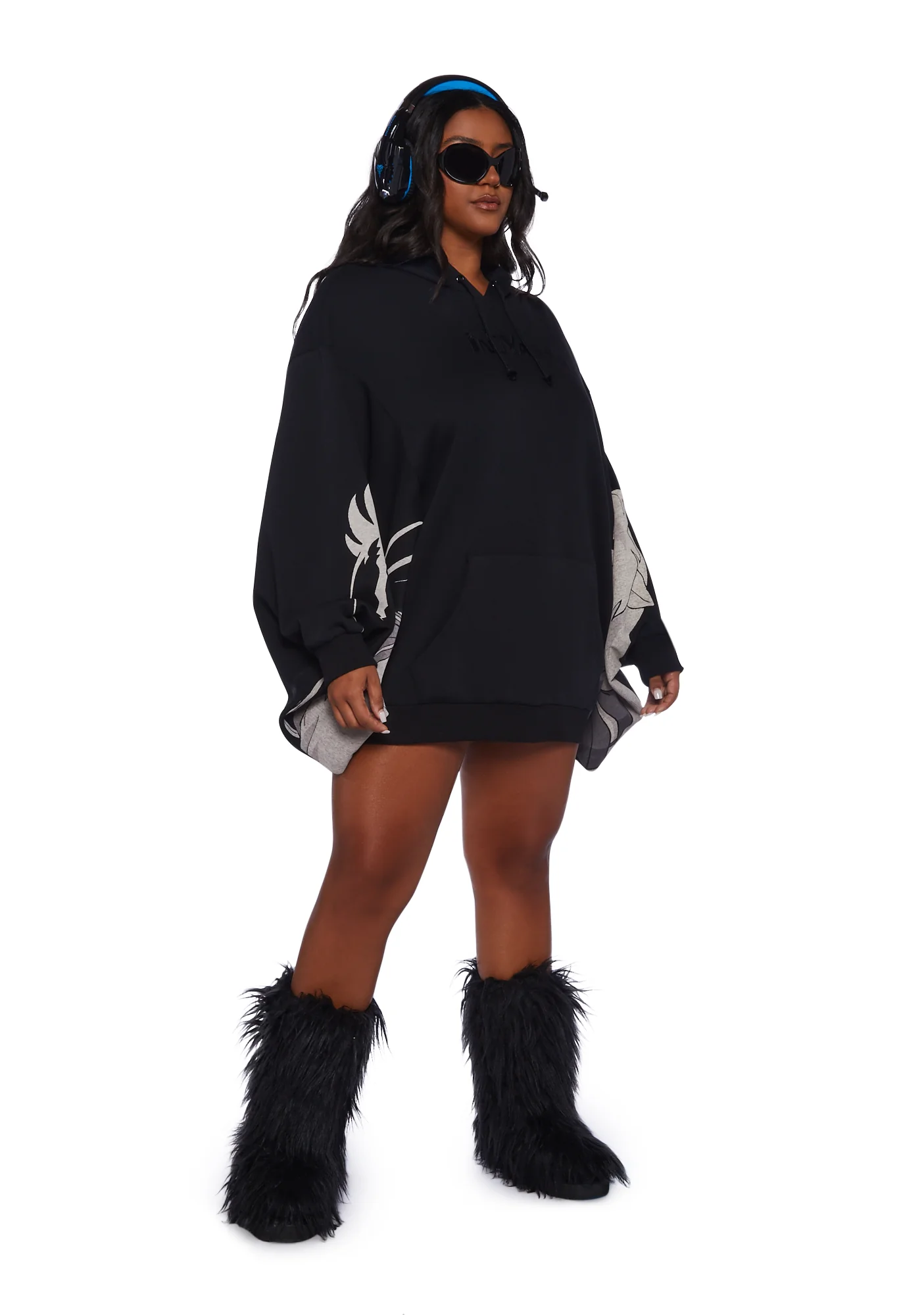 Plus One Dream Oversized Hoodie - Image 6
