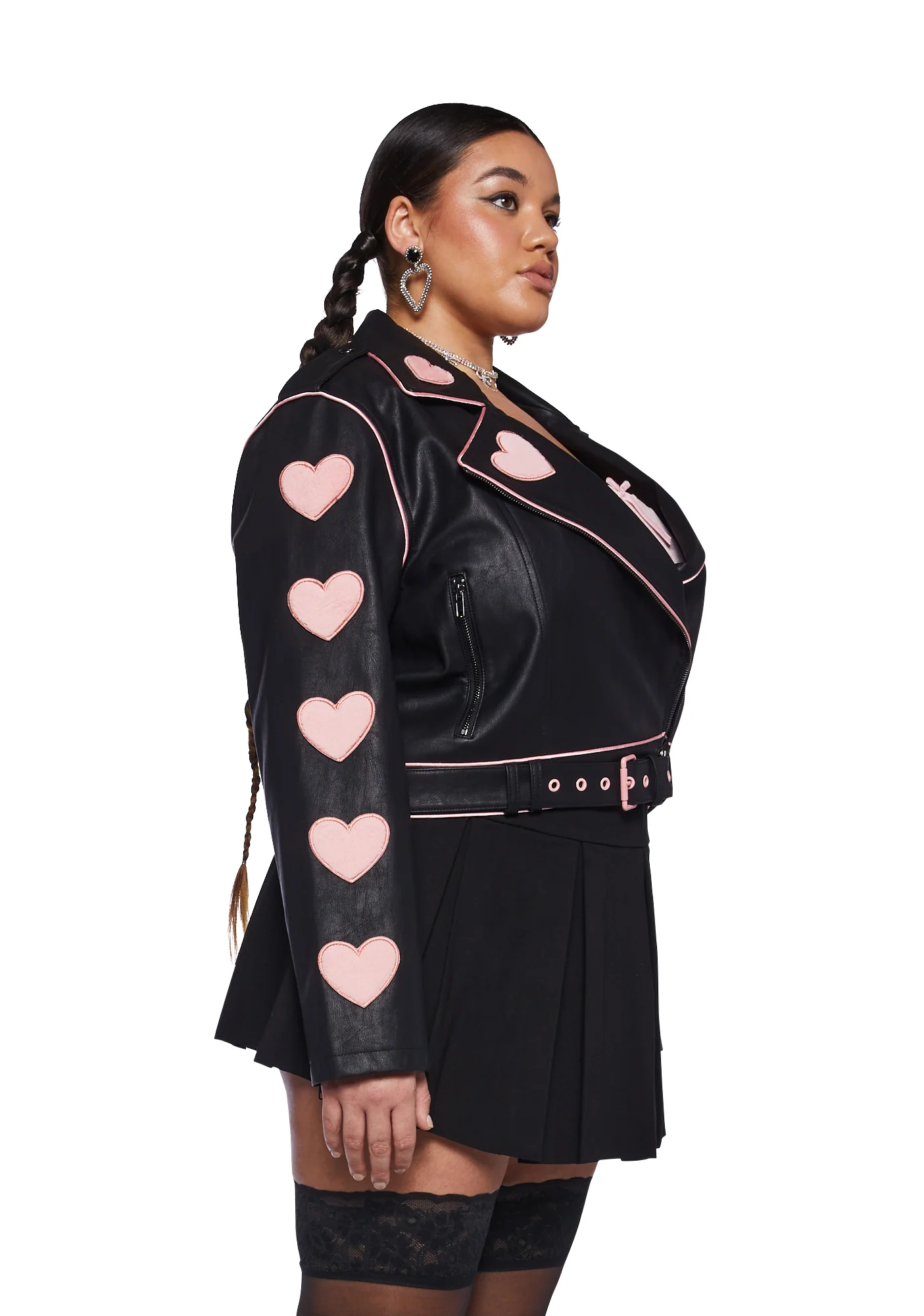 Plus Passionate Pulse Moto Jacket - Image 3