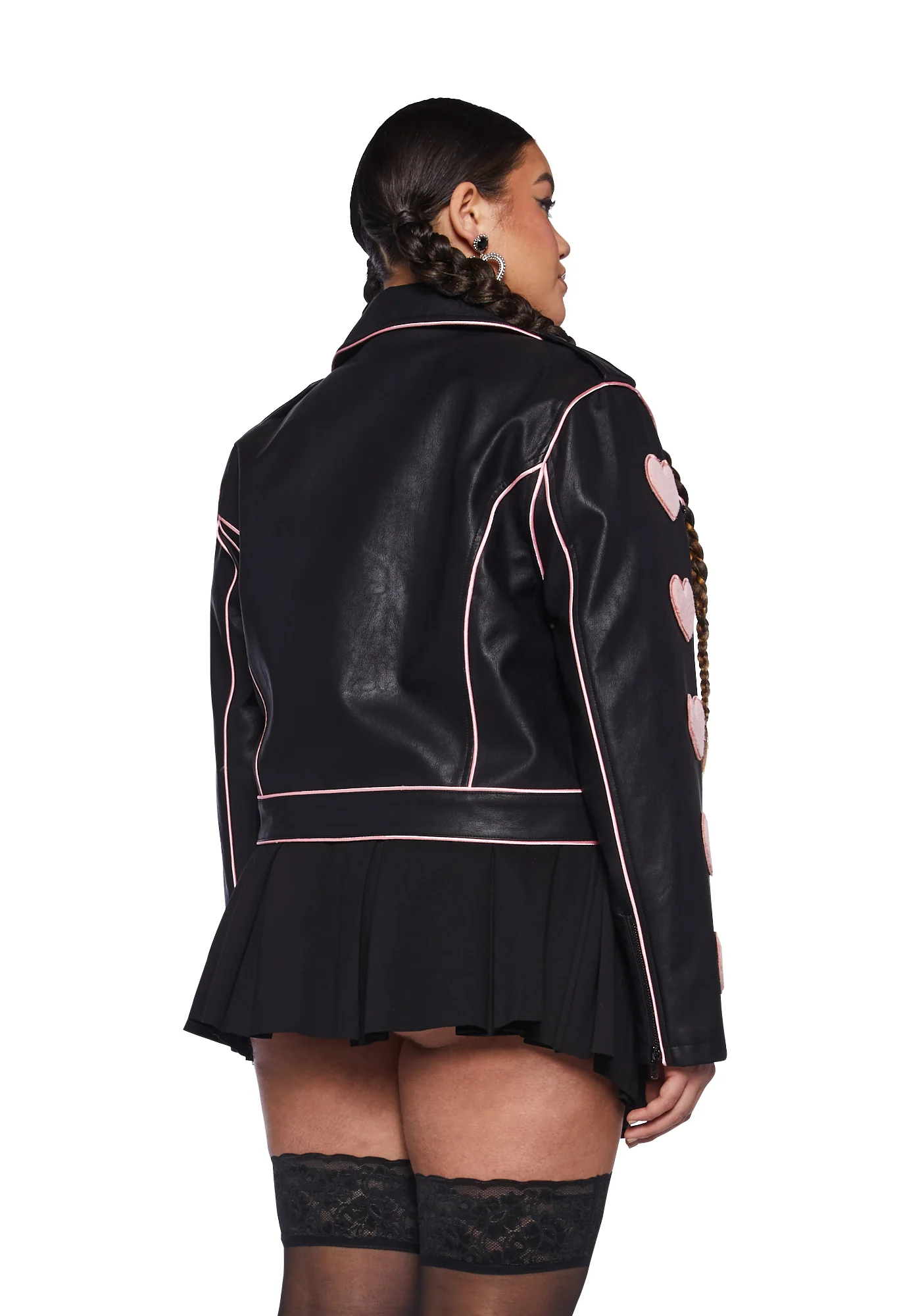 Plus Passionate Pulse Moto Jacket - Image 4