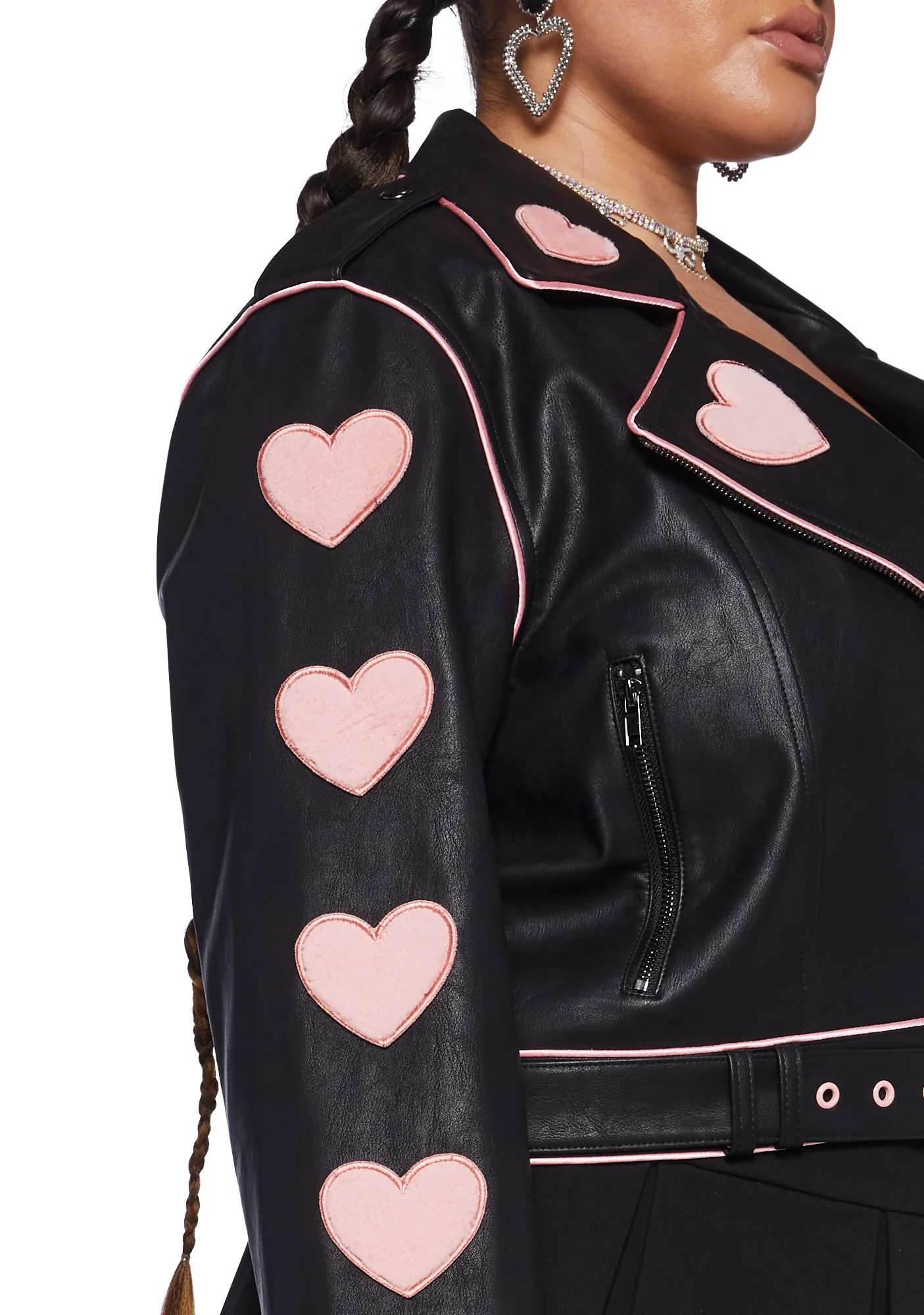 Plus Passionate Pulse Moto Jacket - Image 5