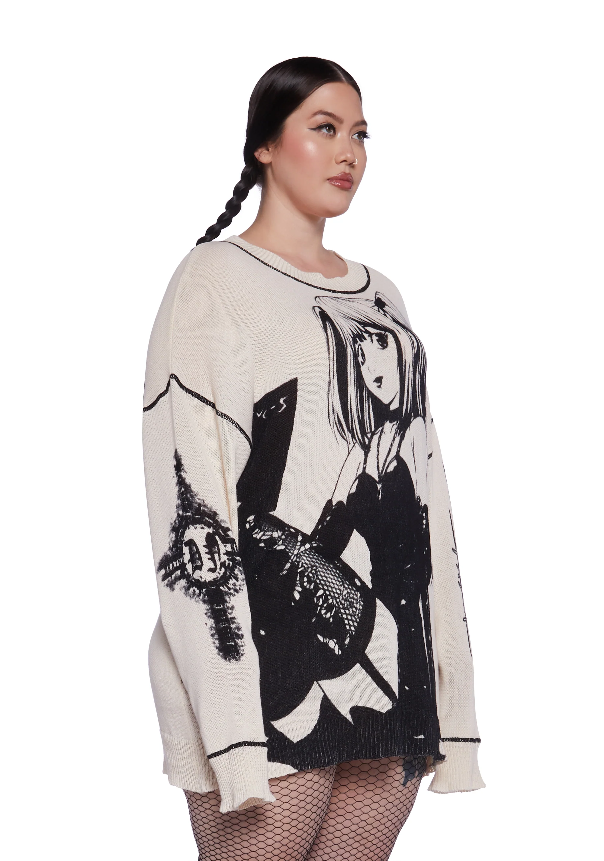 Plus Perfect Pop Idol Oversized Sweater - Image 3