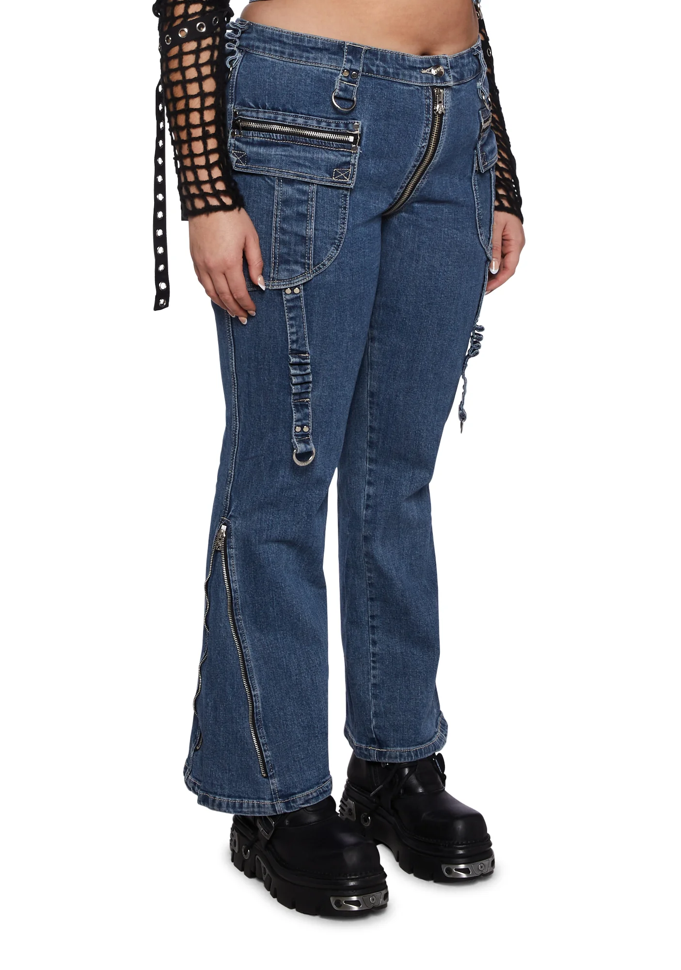 Plus Power Denim Jeans - Image 3