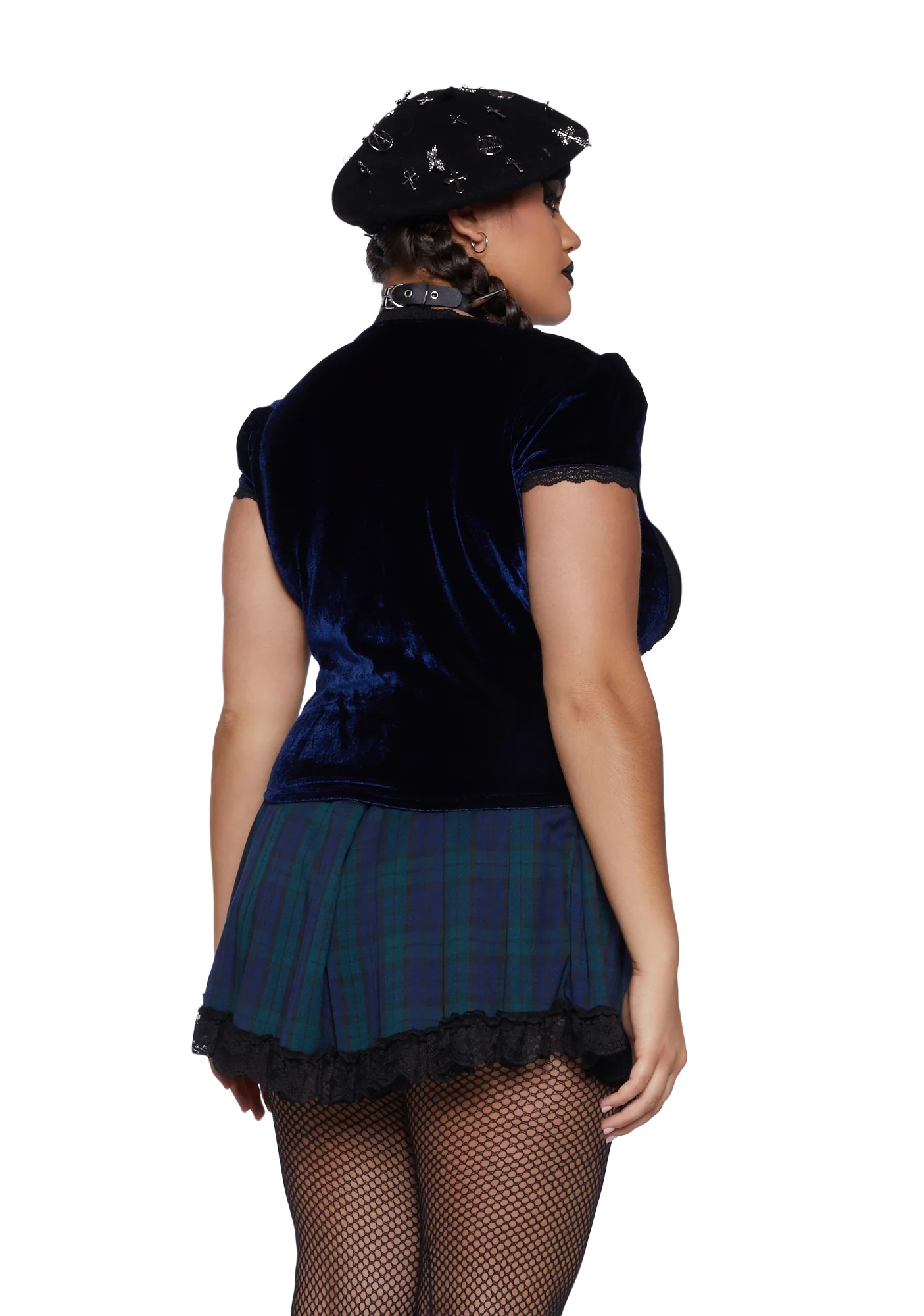 Plus Quick Alliances Velvet Top - Image 4