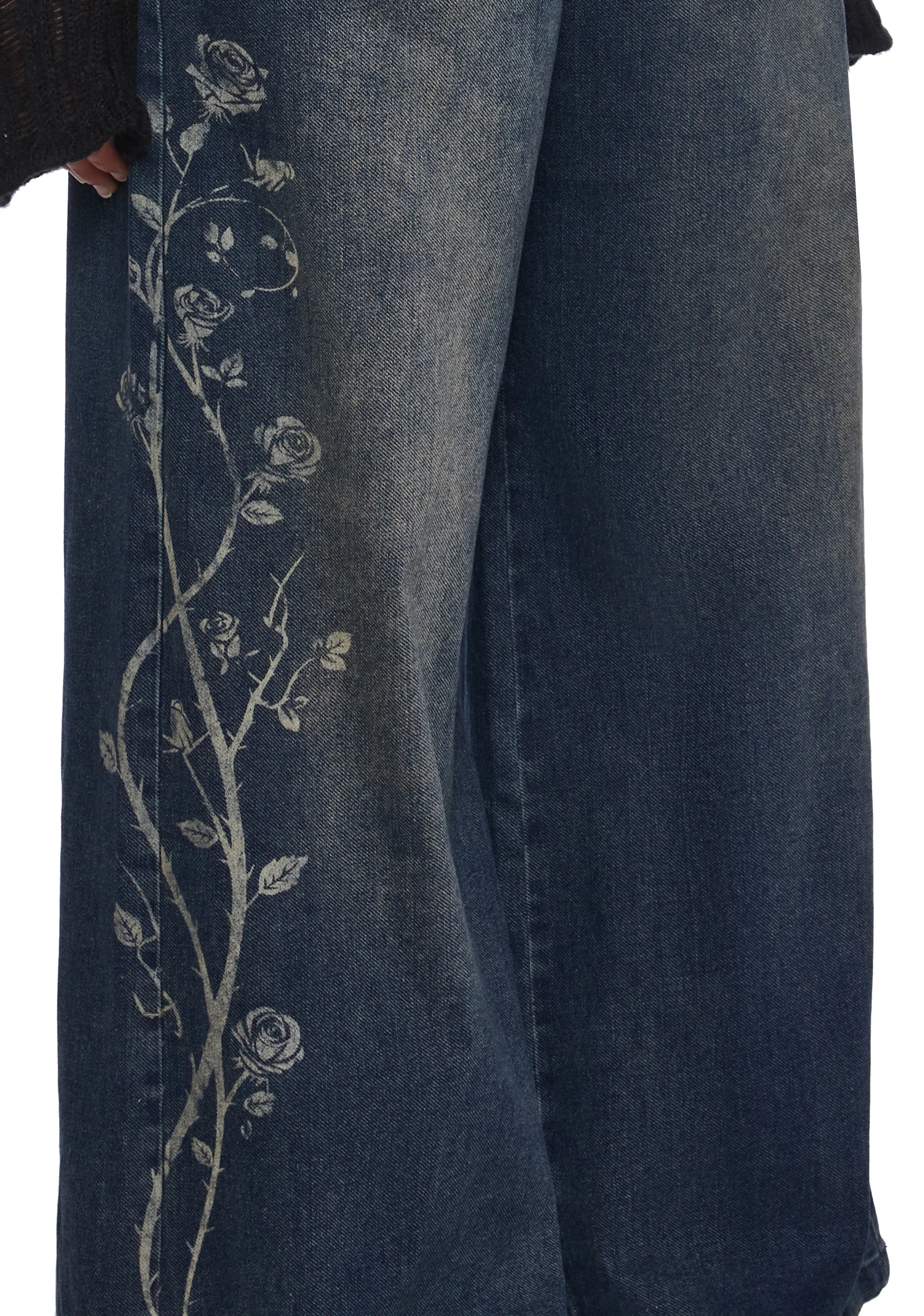 Plus Rose Sightings Wide Leg Jeans - Image 5