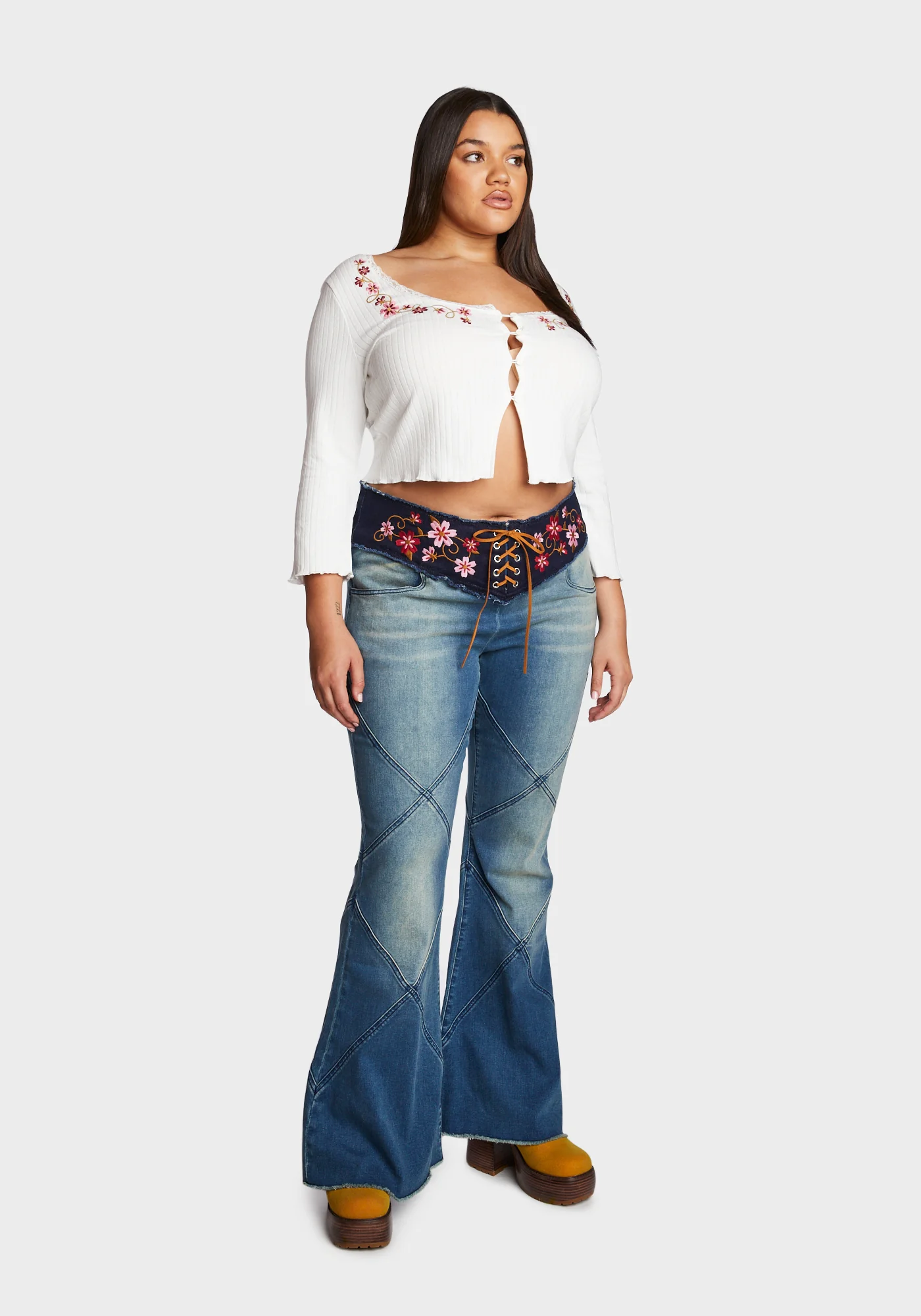 Plus Sidewalk Stroll Crop Cardigan - Image 5