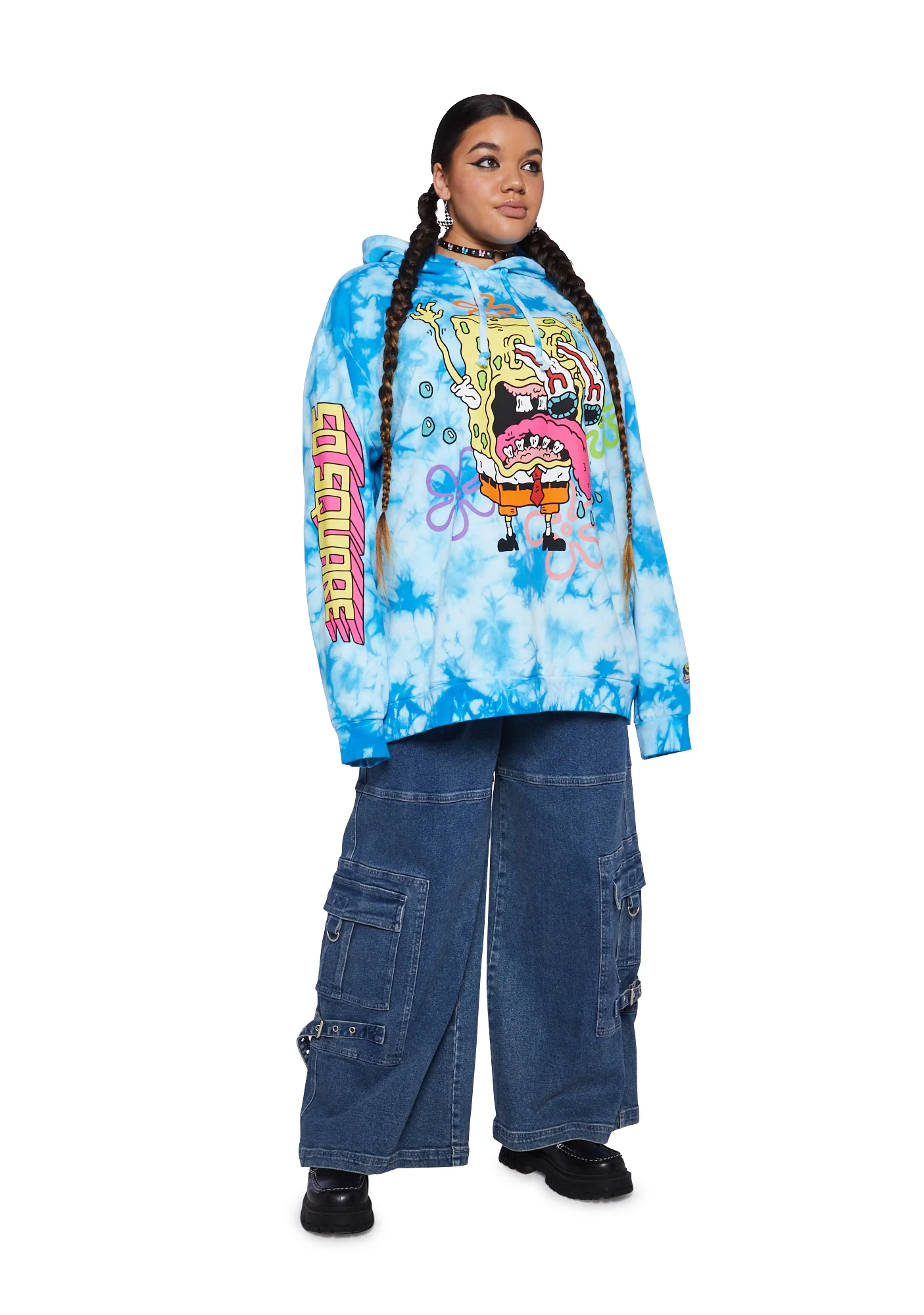 Plus Silly N’ Trippy Oversized Sweater - Image 2