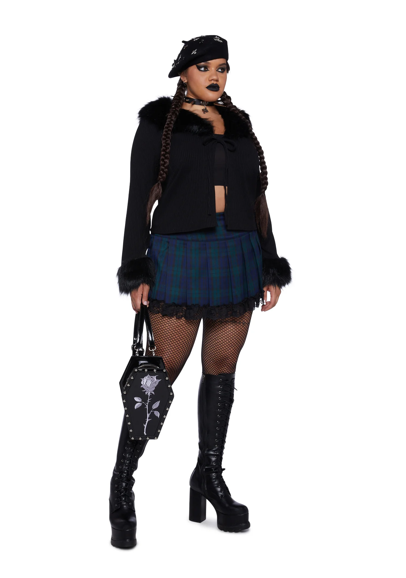 Plus Sinister Spellbook Knit Sweater - Image 2