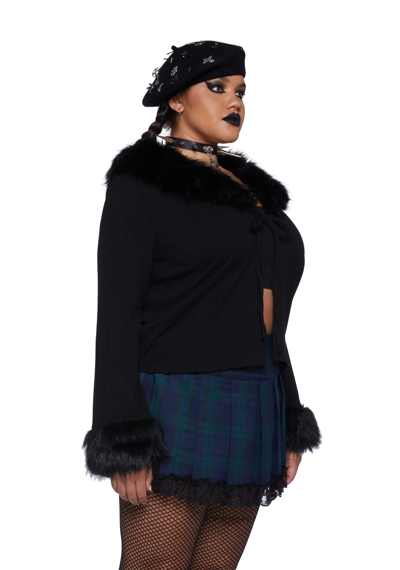 Plus Sinister Spellbook Knit Sweater - Image 3