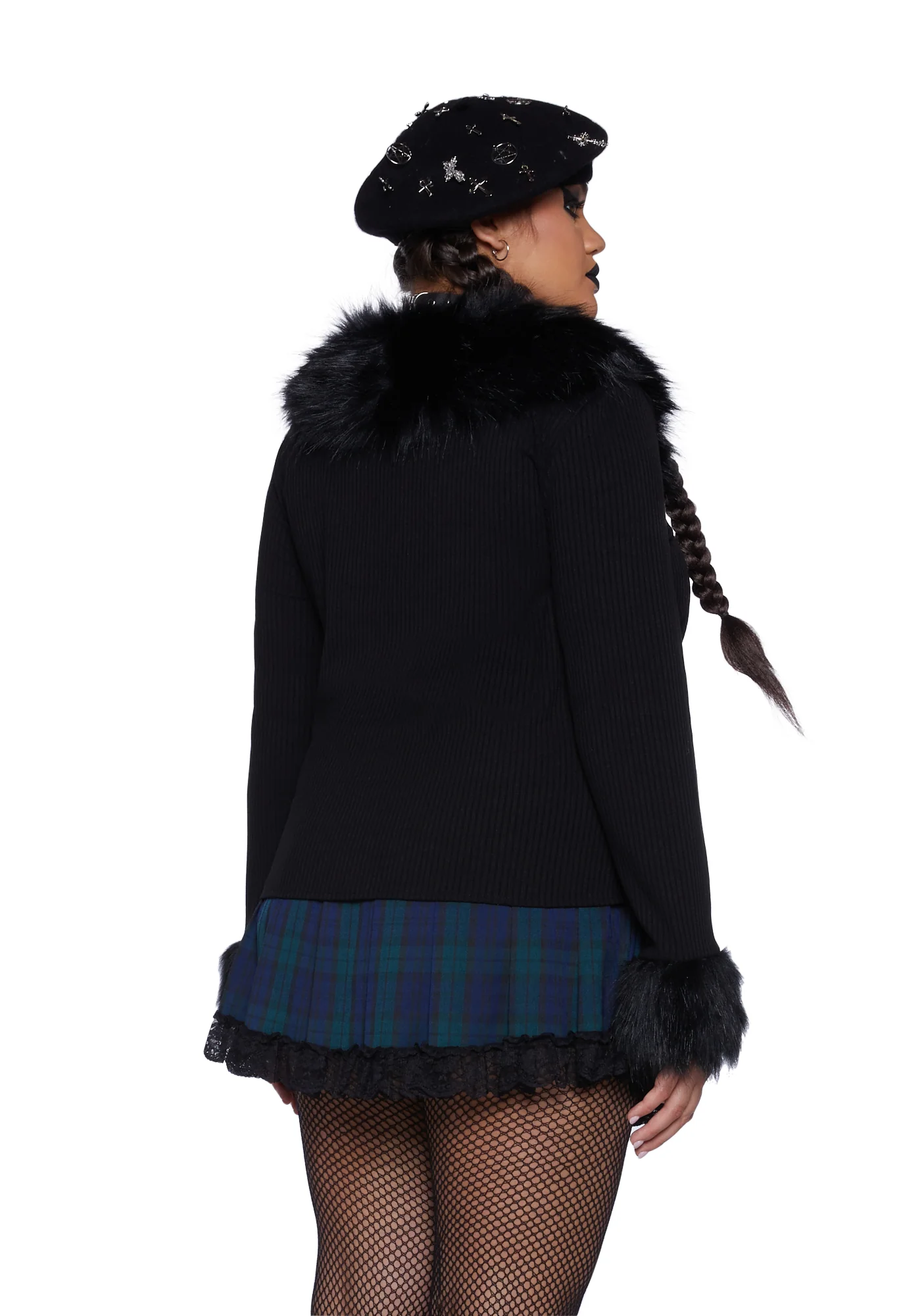 Plus Sinister Spellbook Knit Sweater - Image 4