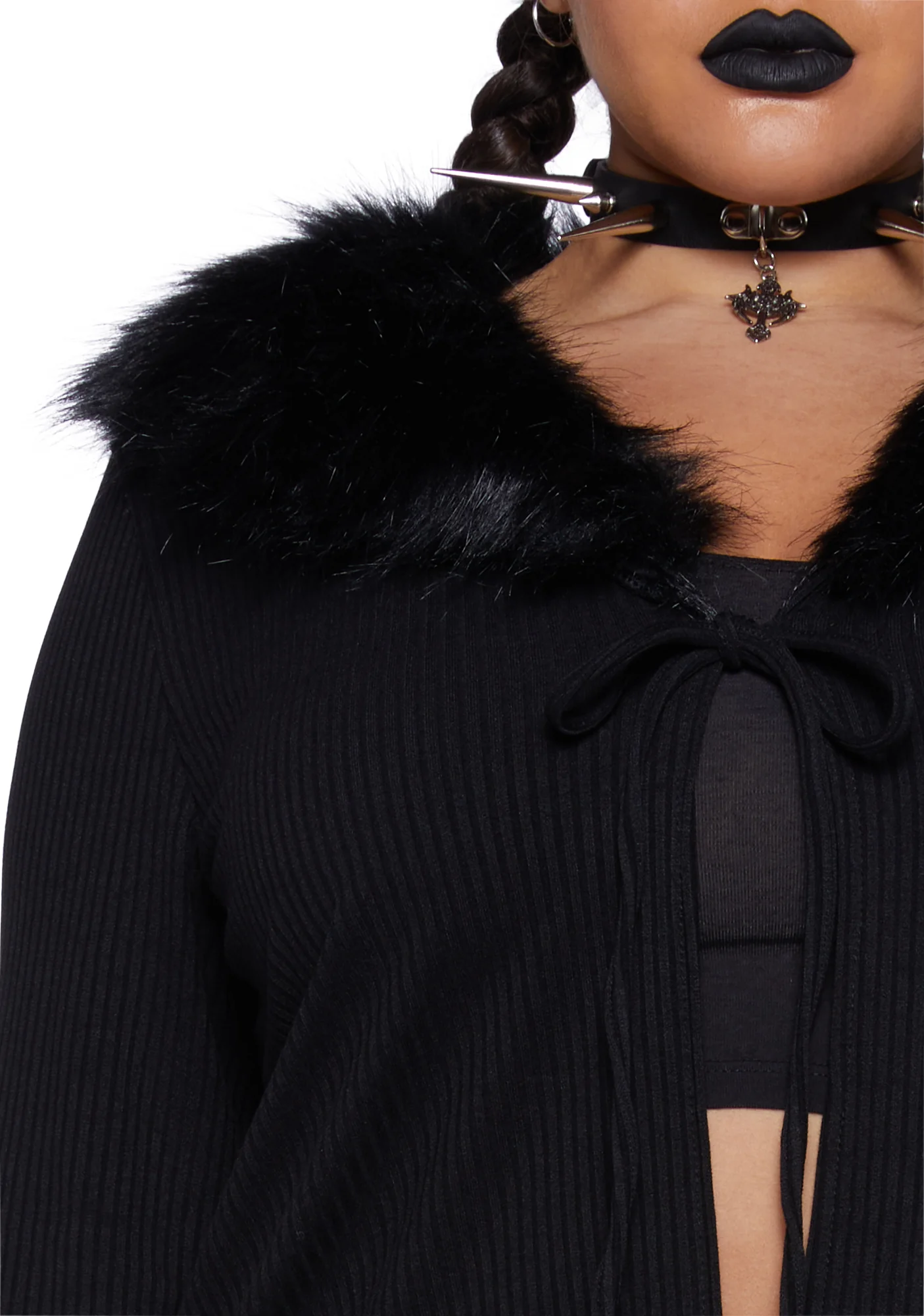 Plus Sinister Spellbook Knit Sweater - Image 5