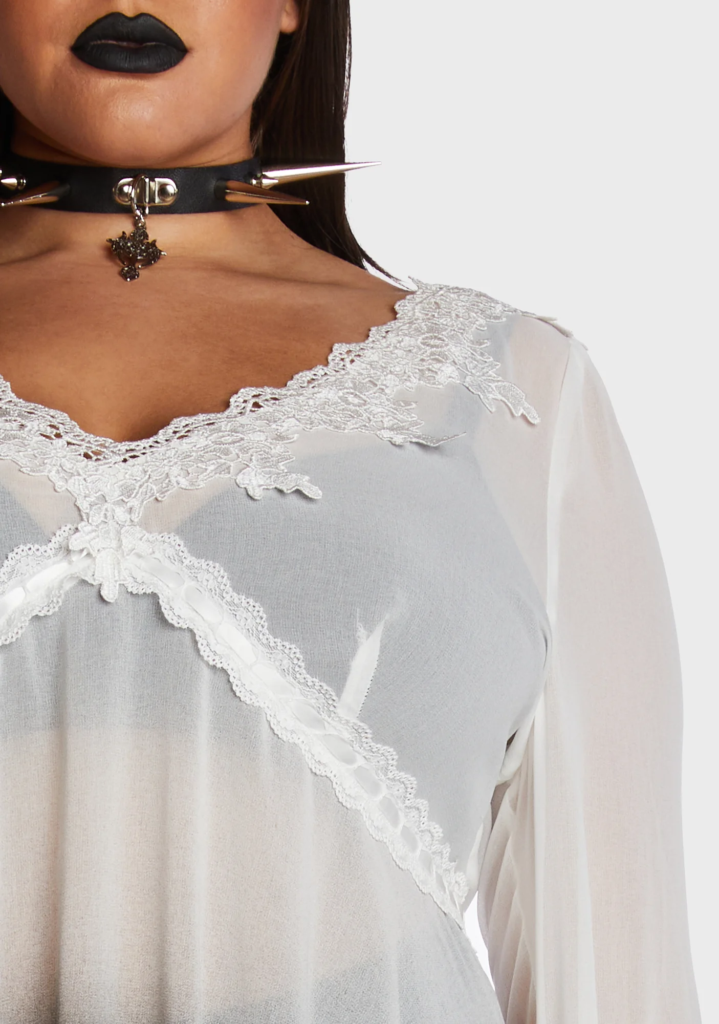 Plus Solemn Rebellion Midi Dress - Image 6
