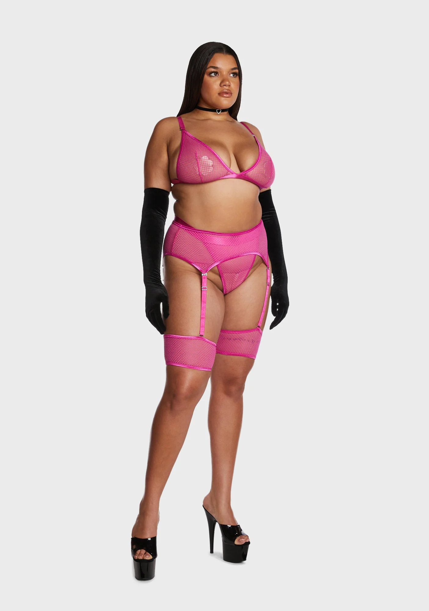 Plus Stay Serving Lingerie Set - Image 6
