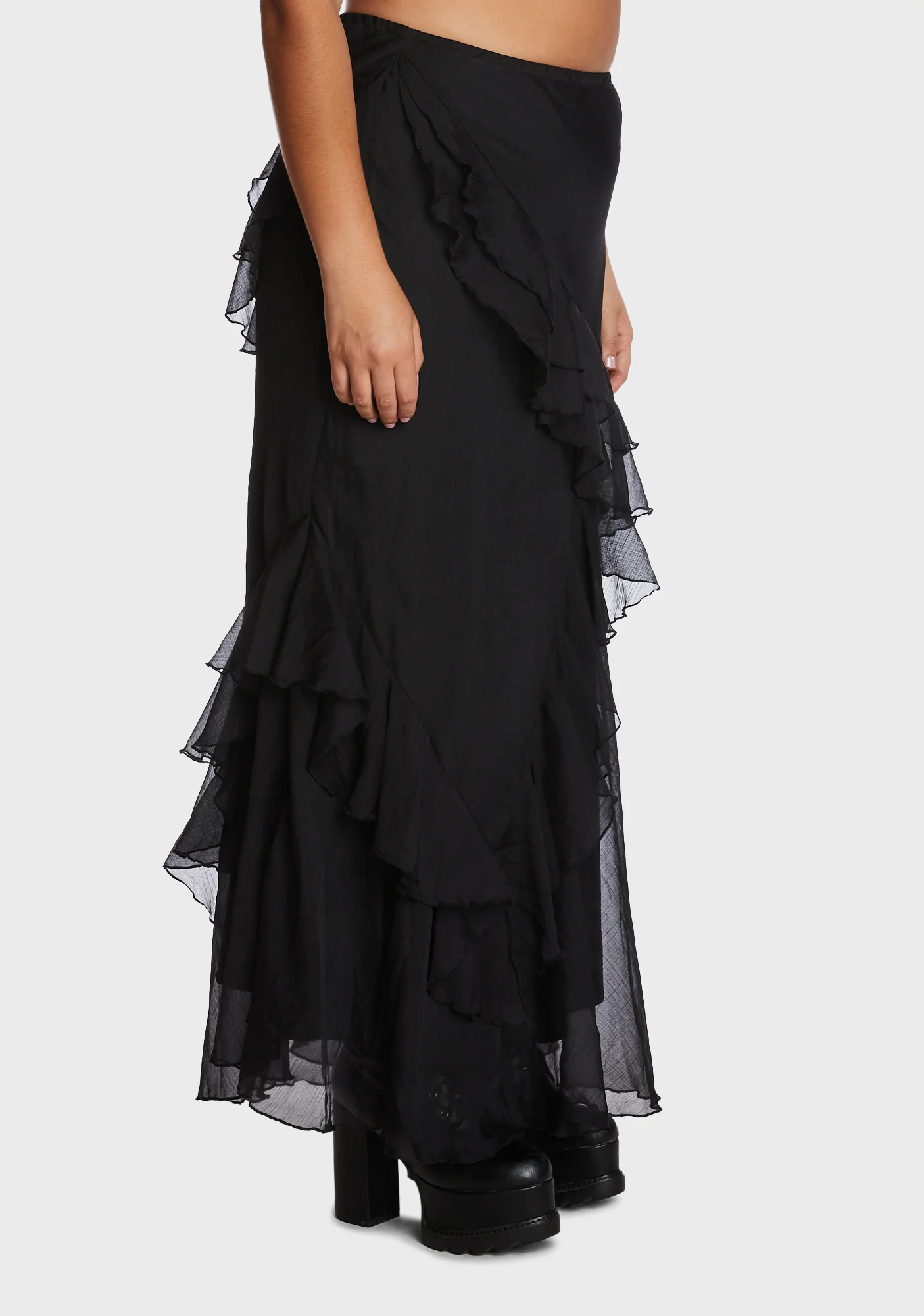 Plus Still Missed Maxi Skirt - Image 3