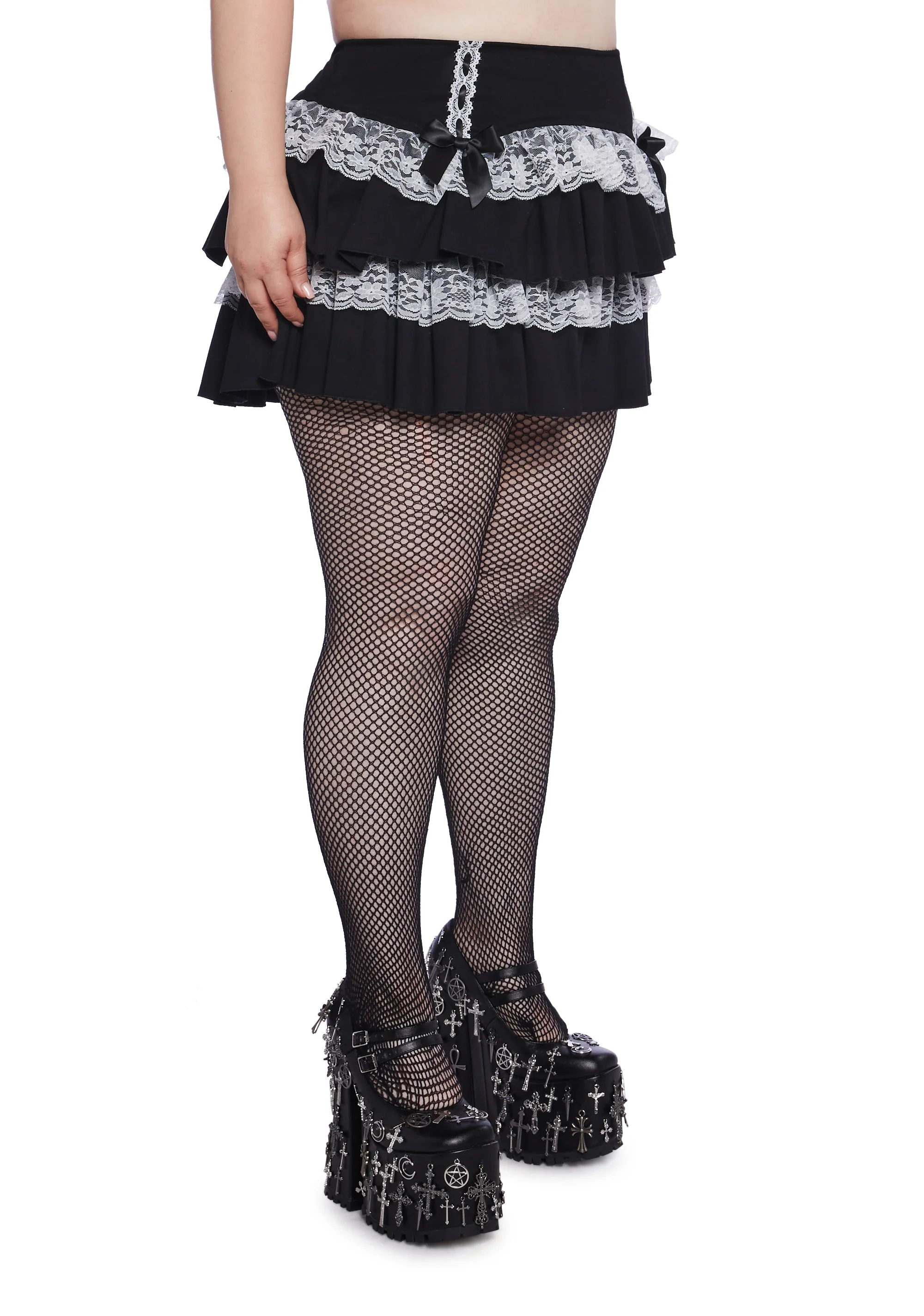 Plus Sugar Kisses Mini Skirt - Image 4