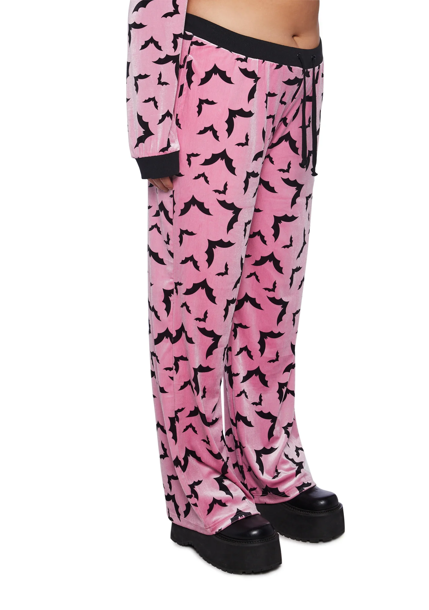 Plus Sweet Bat Behavior Jogger Sweatpants - Image 3