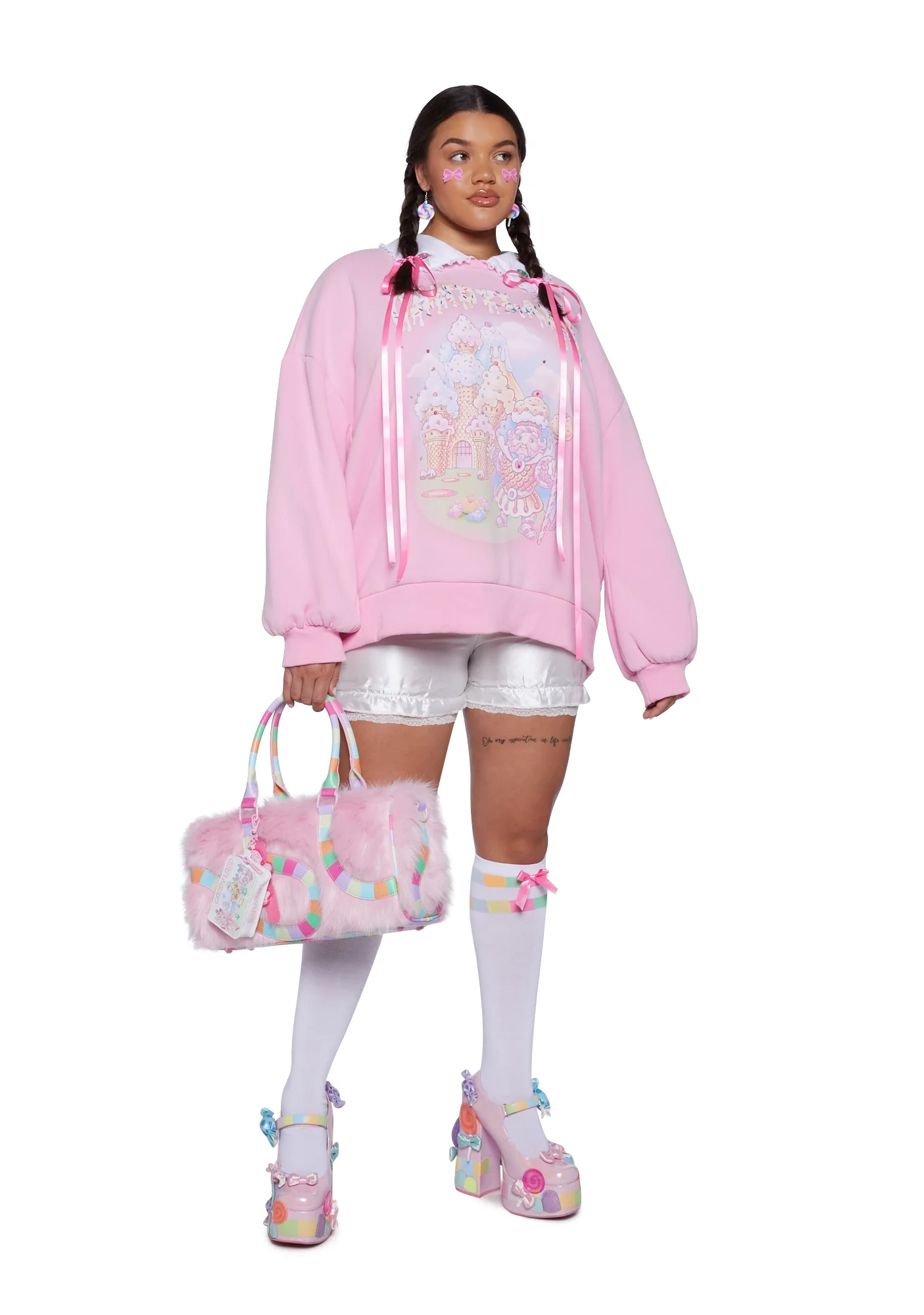 Plus Sweeter Kind Oversized Sweatshirt - Image 5