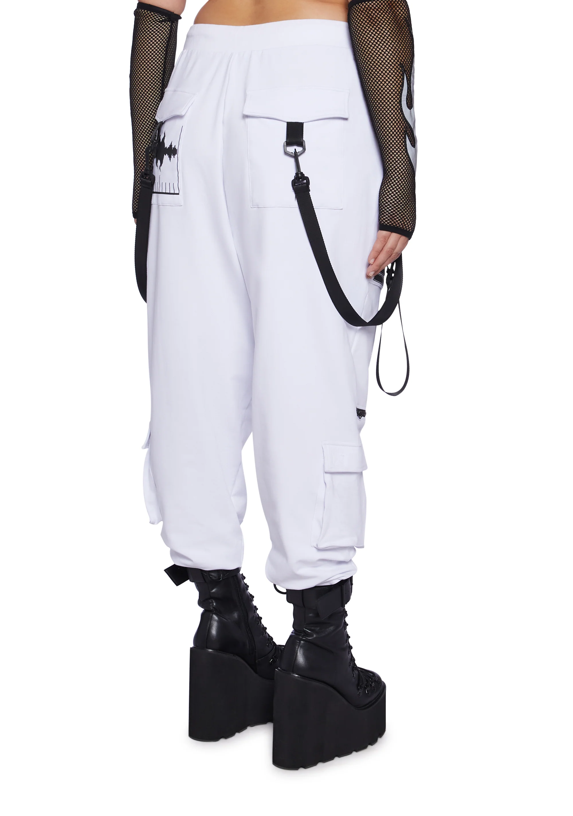 Plus Techno Synth Jogger Sweatpants - Image 4