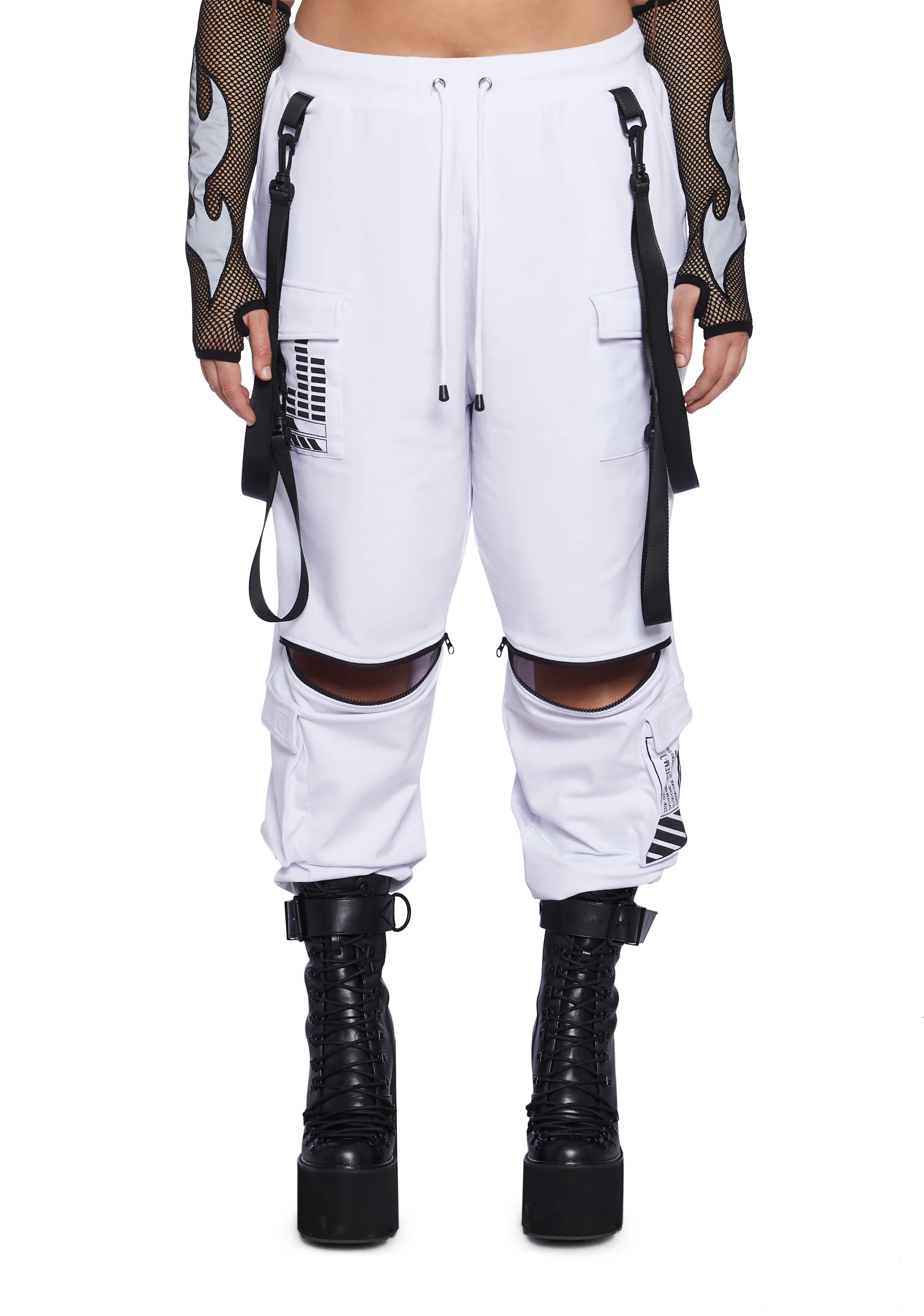 Plus Techno Synth Jogger Sweatpants - Image 5