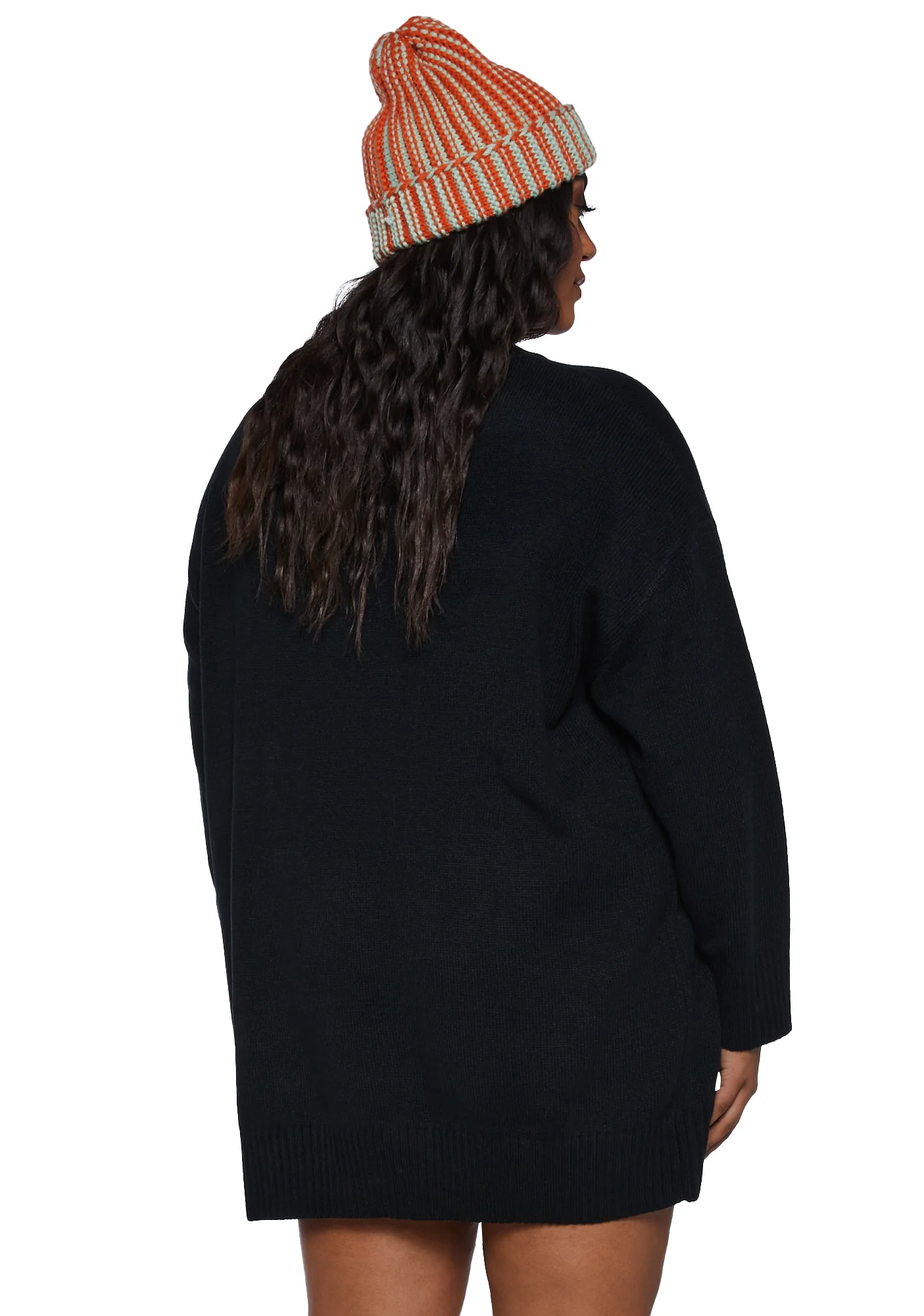 Plus Too Cute To Spook Oversized Sweater - Image 4