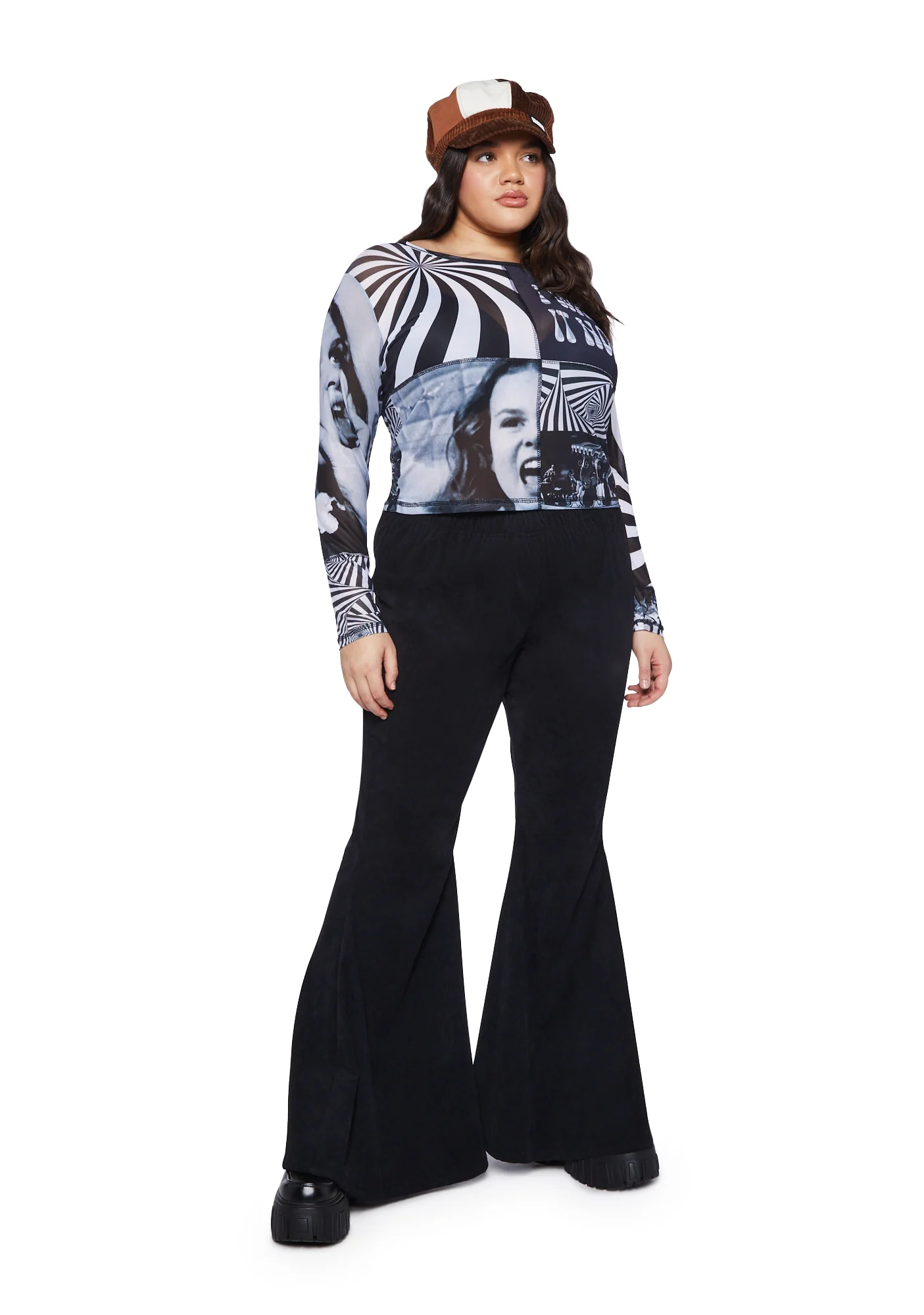 Plus Don’t Care How Mesh Tee - Image 2