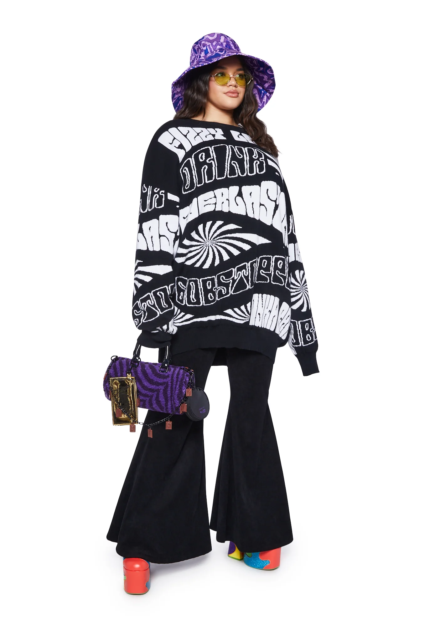 Plus Candy Inventions Intarsia Sweater - Image 2